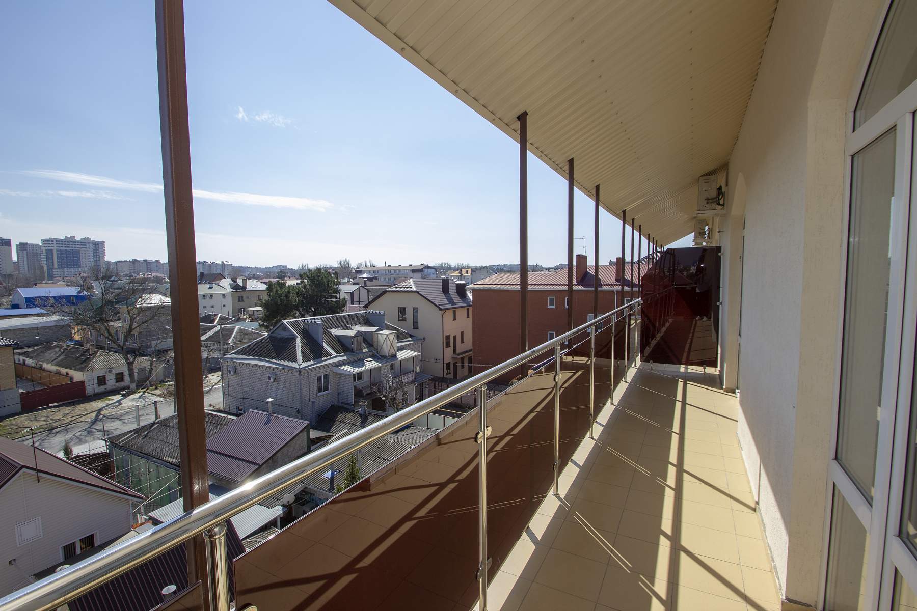 Улучшенный двухместный номер с 1 кроватью или 2 отдельными кроватями, вид на город