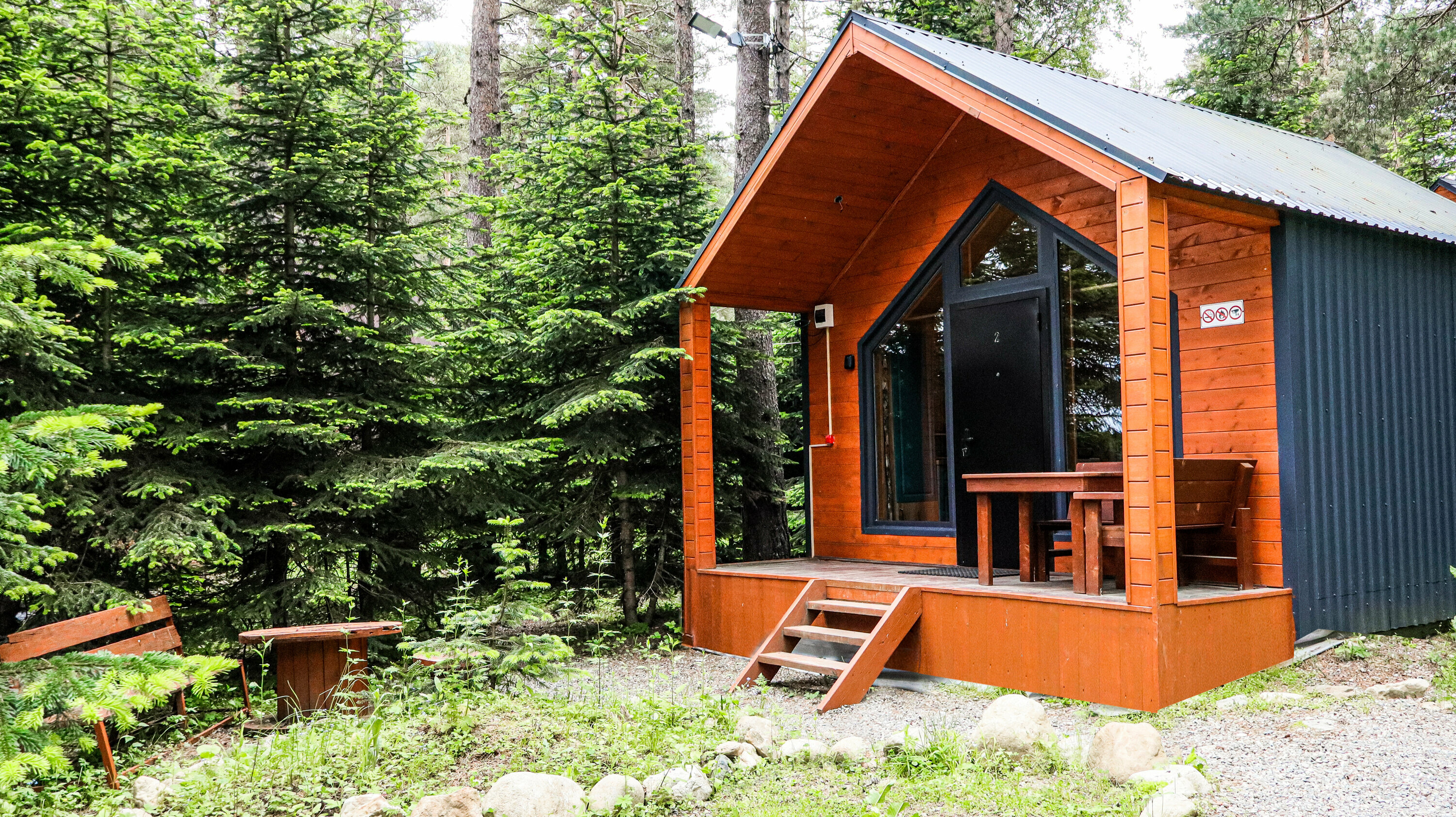 Коттедж с видом на лес