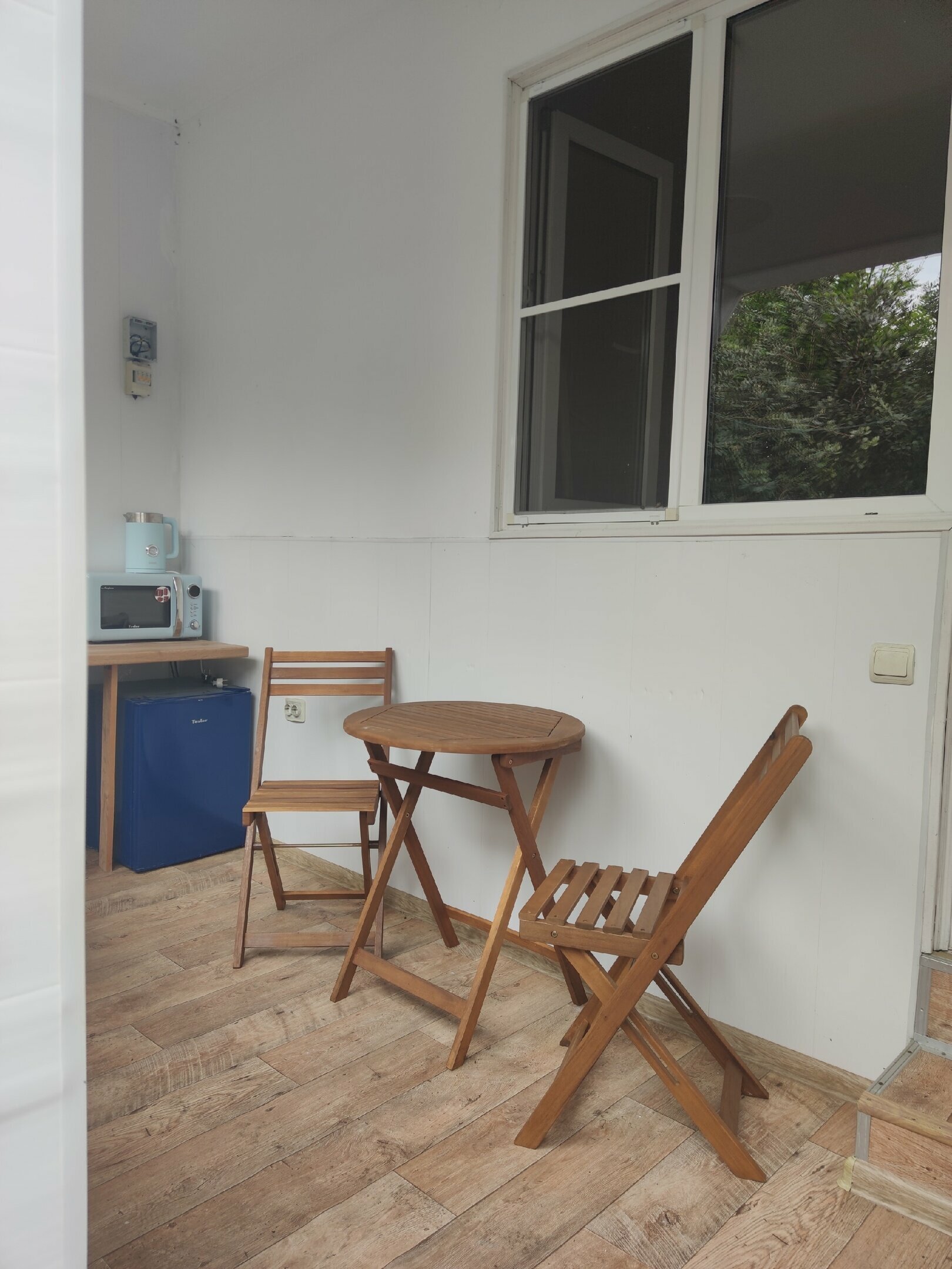 Трехместный номер с террасой