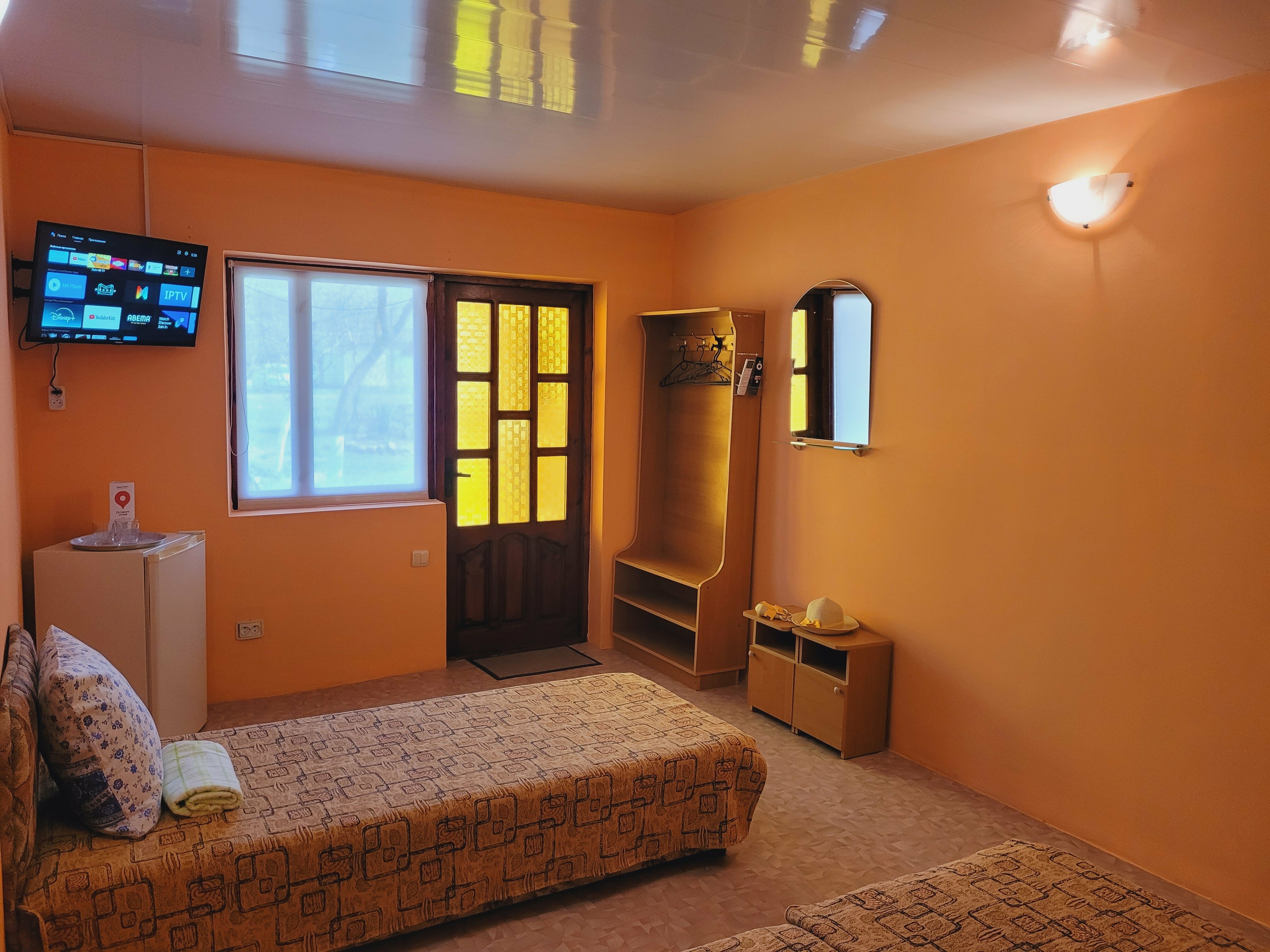 Бюджетный трехместный номер