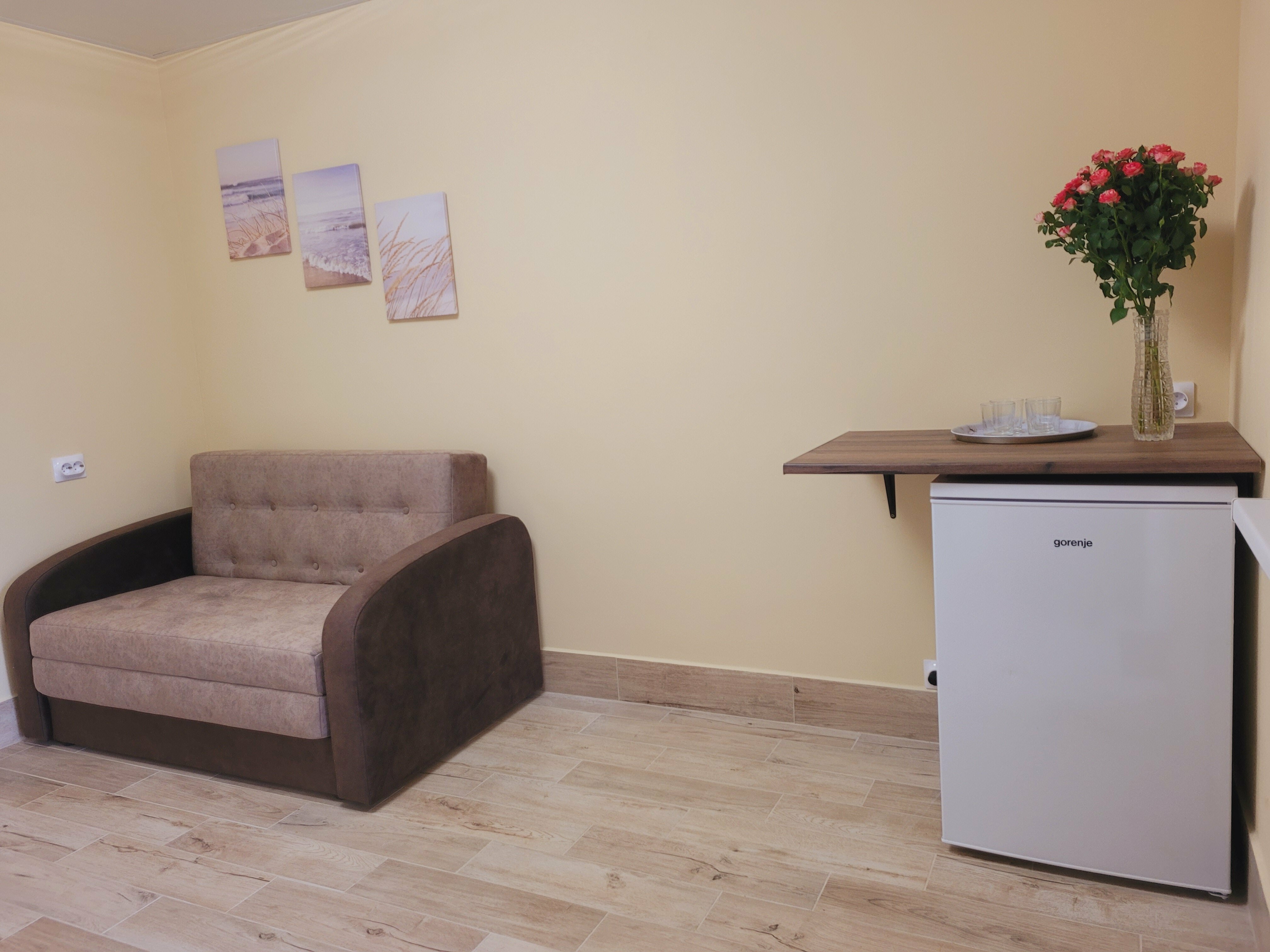 Cемейный номер с собственной ванной комнатой