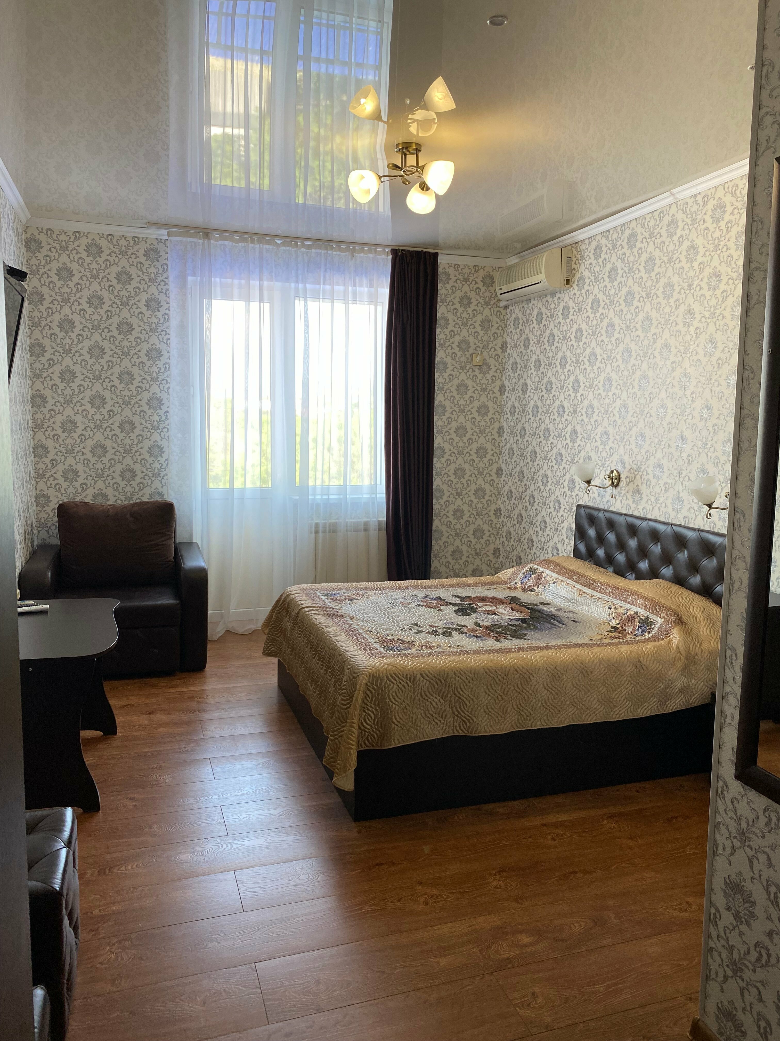 Двухместный номер с 1 кроватью и видом на горы