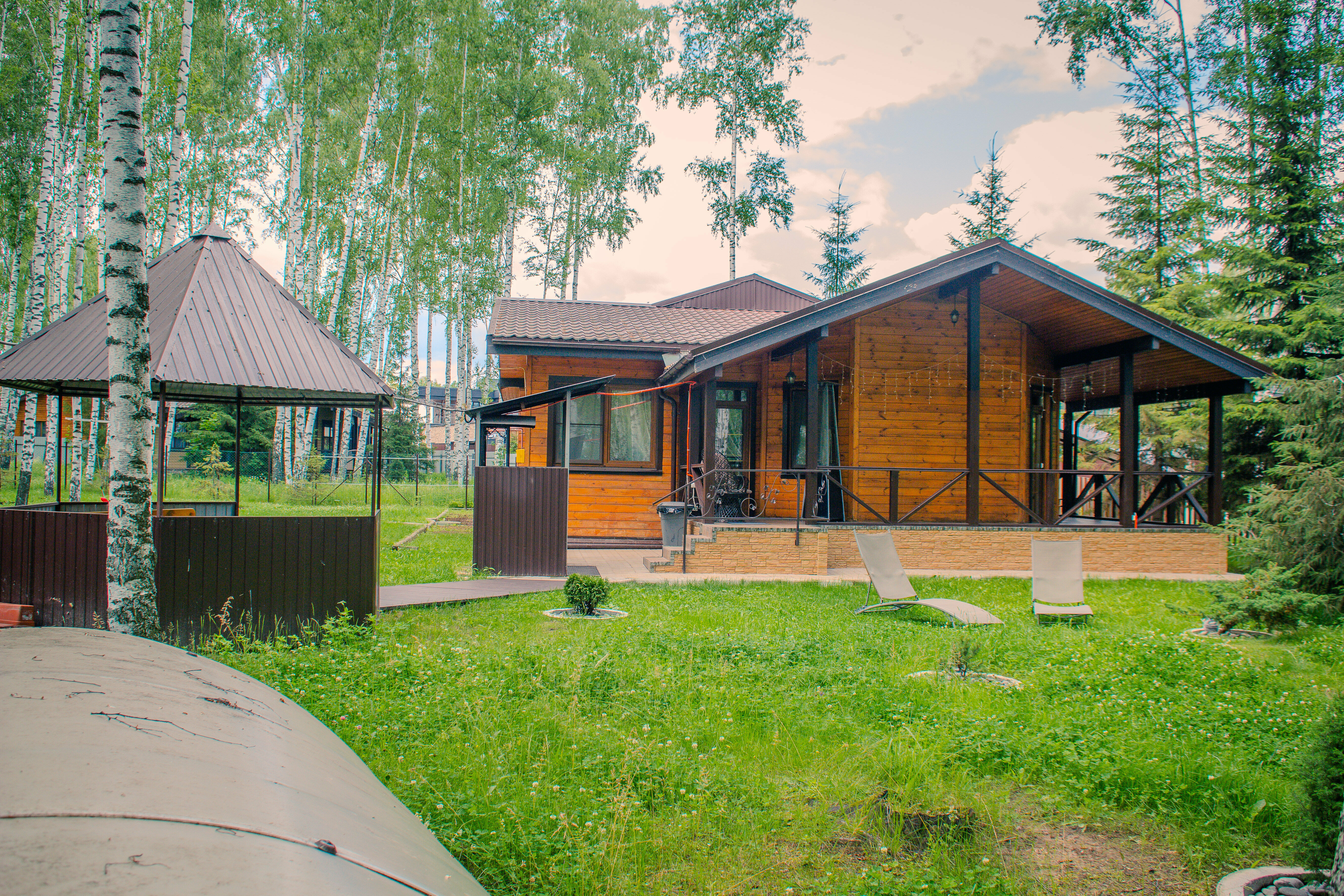 Дом 2 с бассейном хамамом сауной