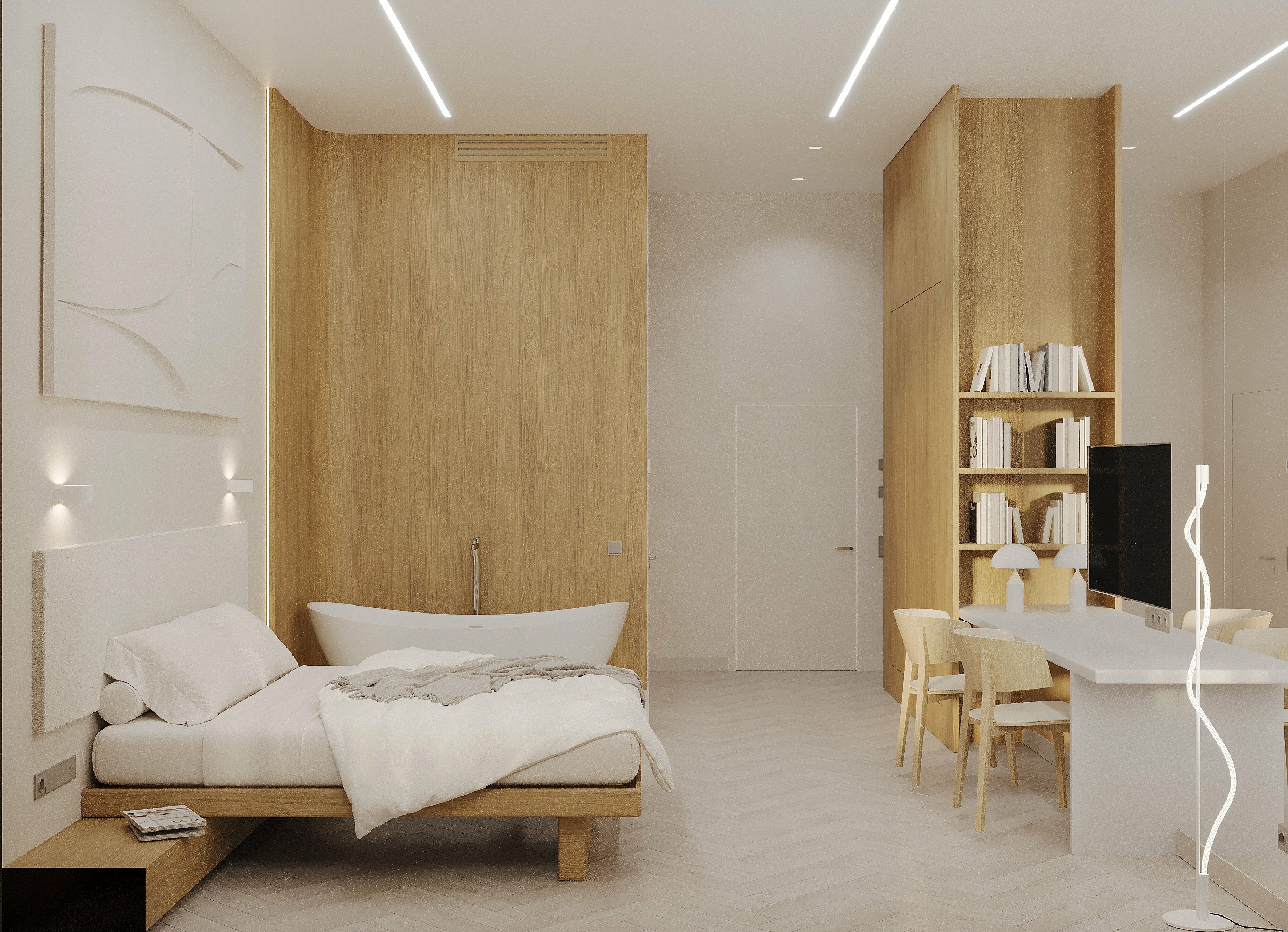 Супериор с ванной