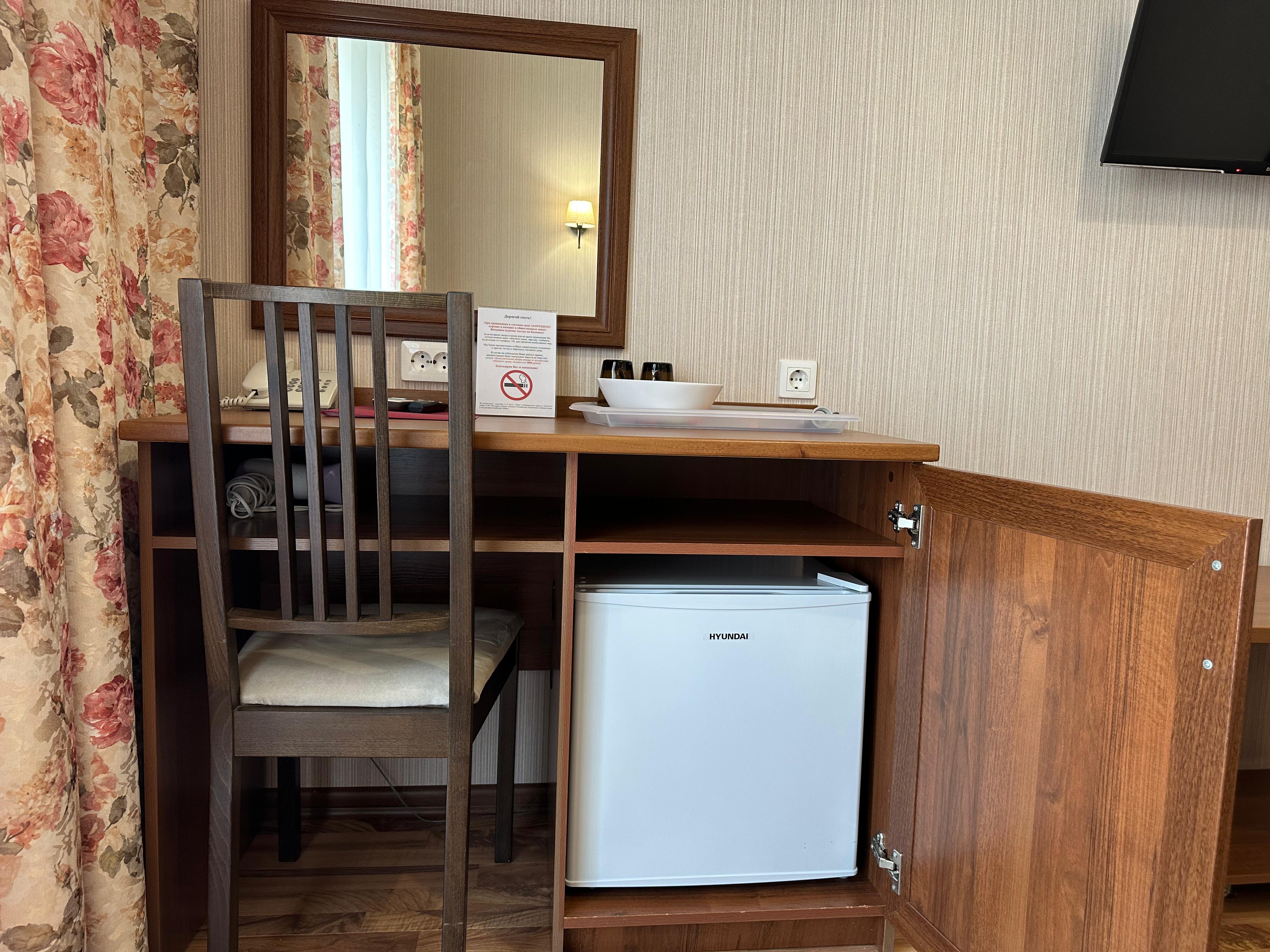 Двухместный номер с 1 кроватью и балконом