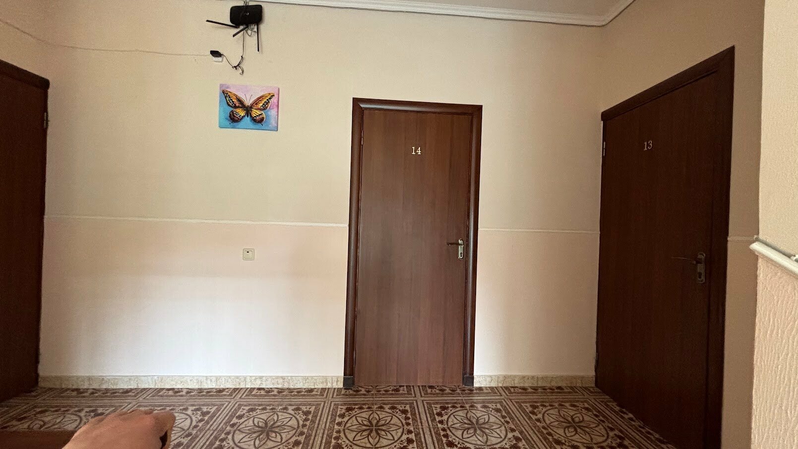 Двухместный номер с 1 кроватью и балконом