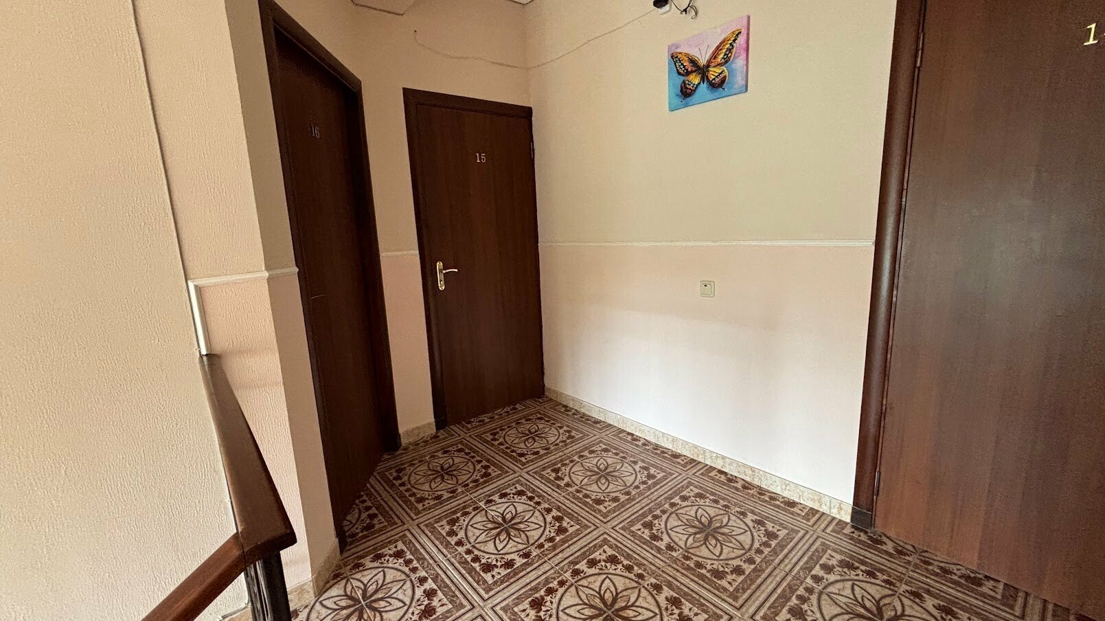 Трехместный номер с балконом