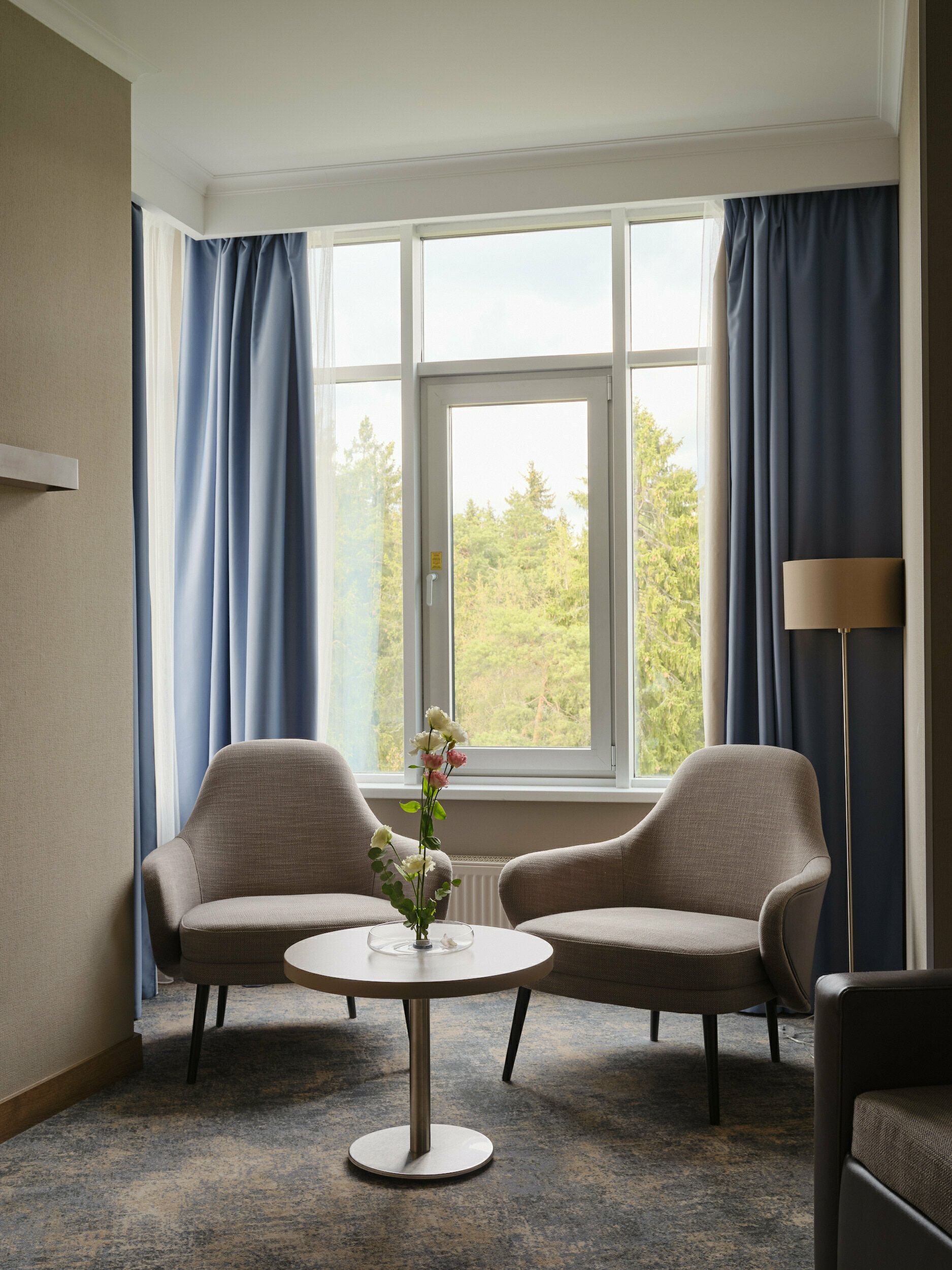 Семейный Люкс на сторону парка заезд в 17:00 выезд до 15:00