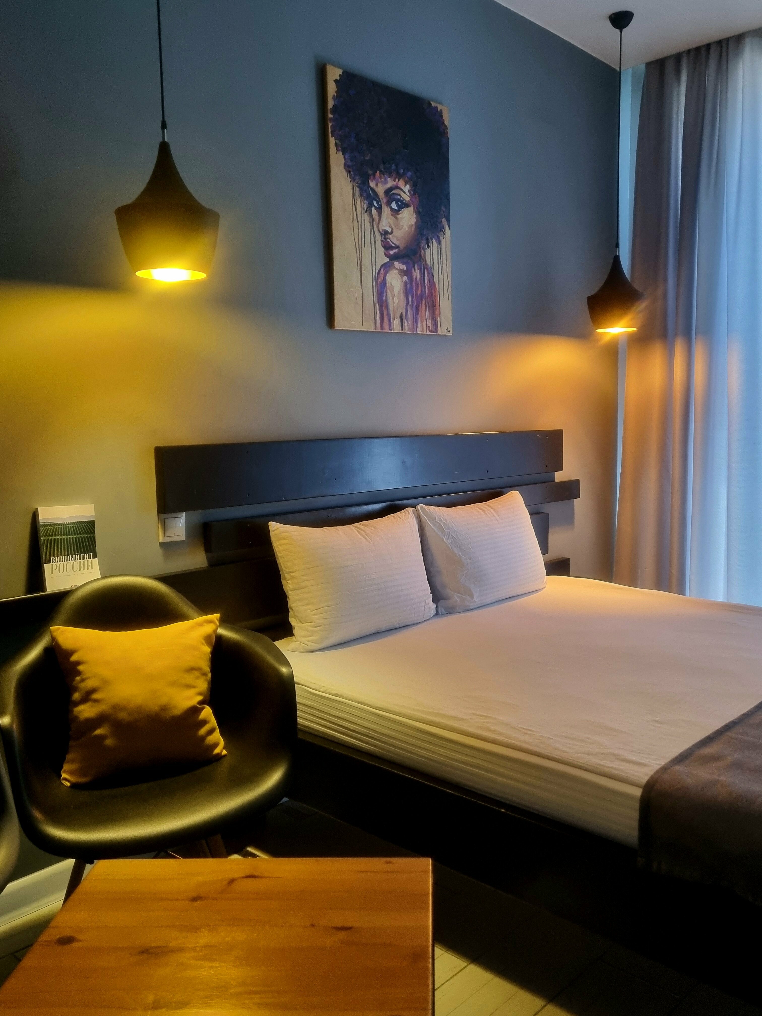 Большой двухместный номер с 1 кроватью