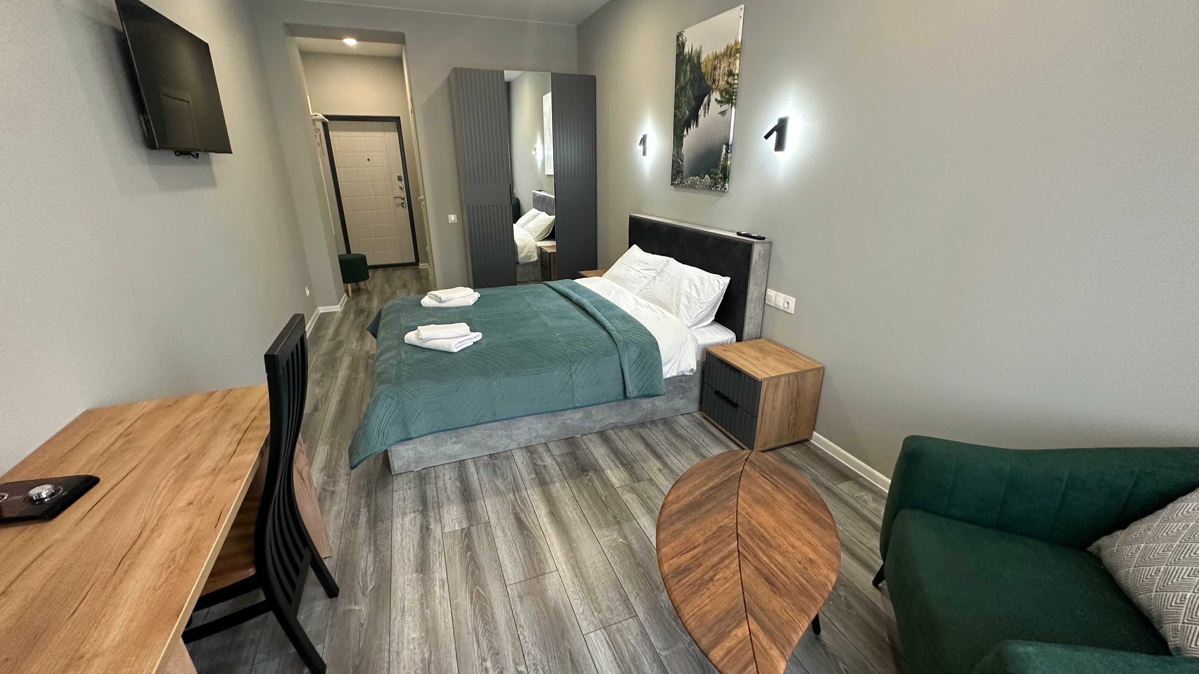 Номер 4 Двухместный номер Стандарт с одной кроватью и собственной ванной комнатой