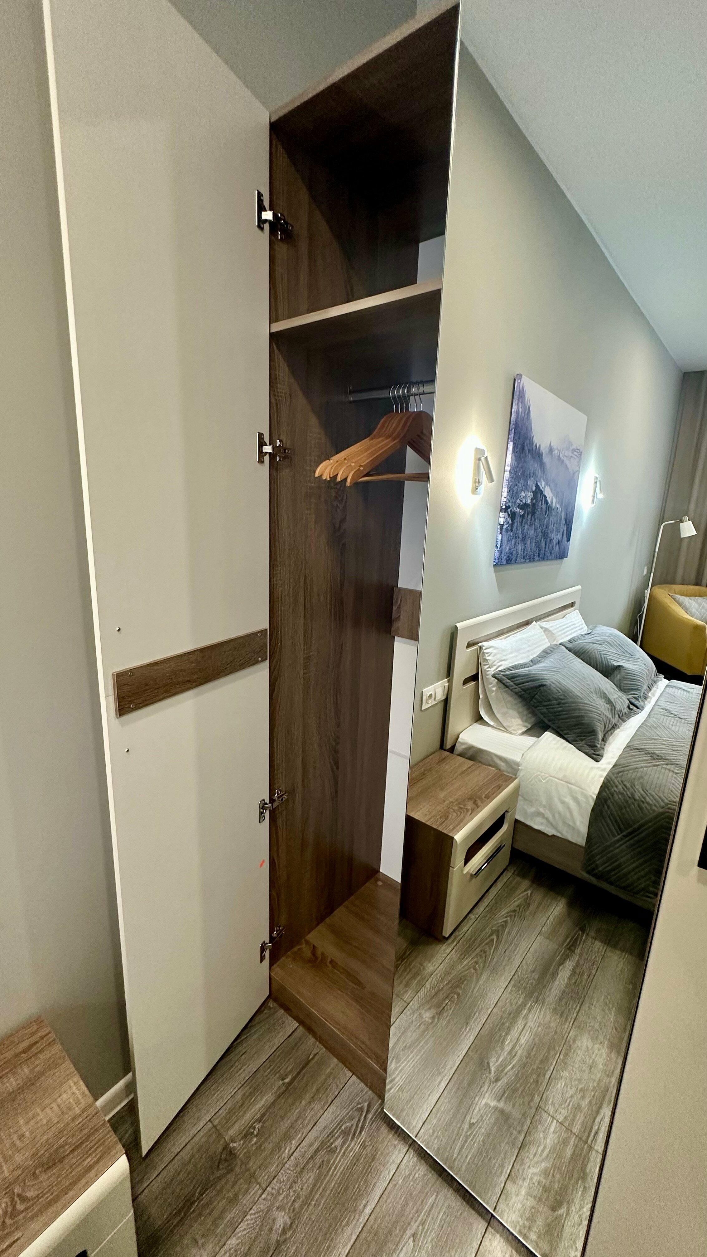 Номер  3 Двухместный номер Стандарт с одной кроватью и собственной ванной комнатой