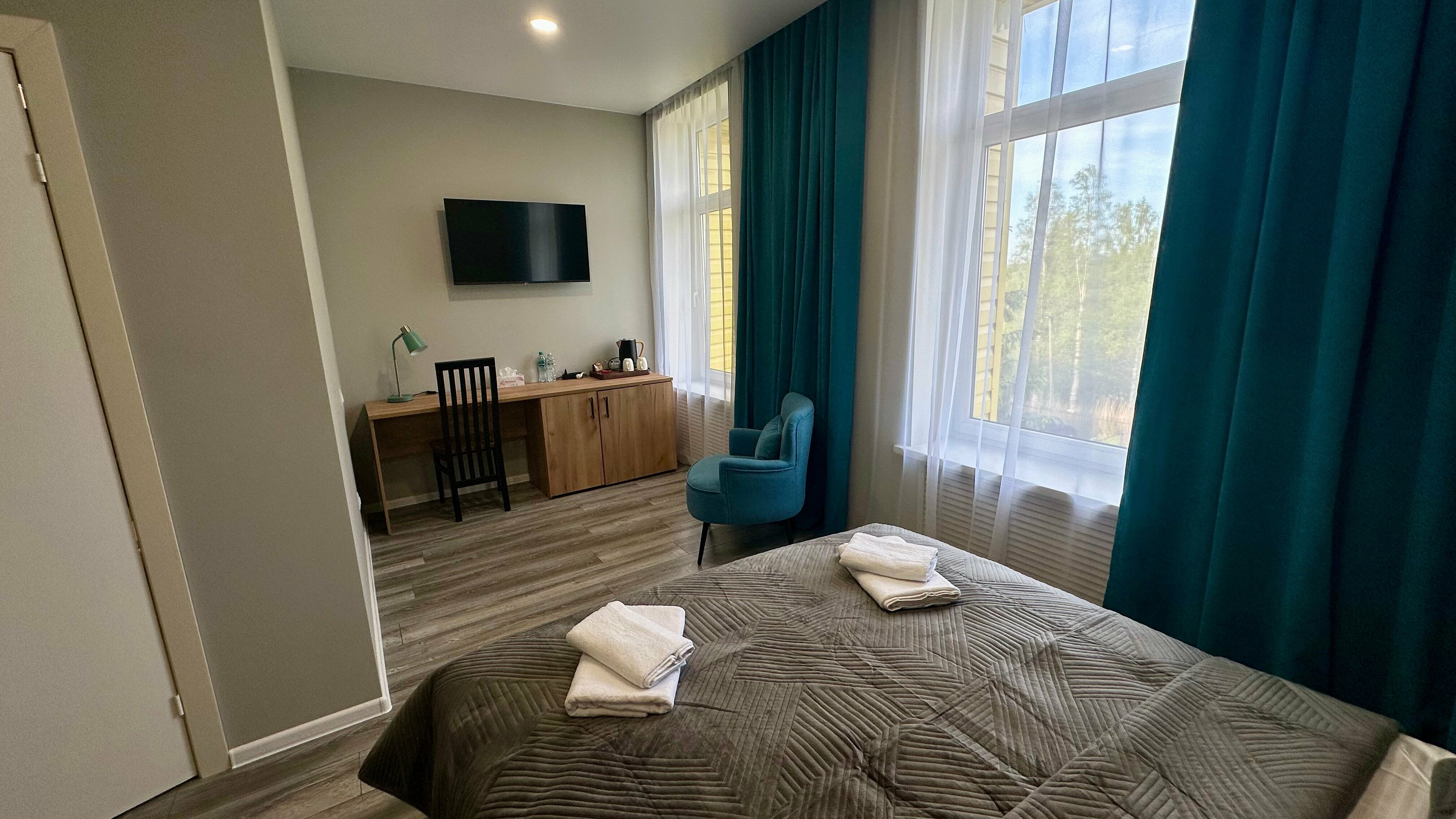 Номер 5 Двухместный номер Стандарт с одной кроватью и собственной ванной комнатой