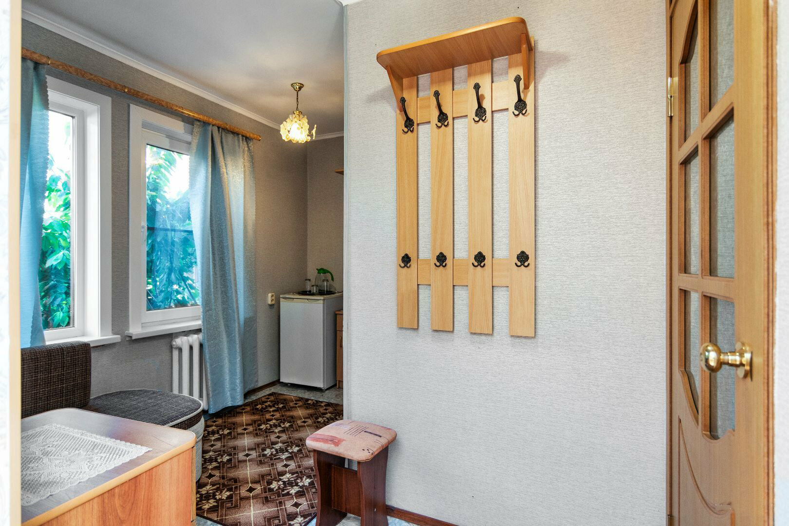 Улучшенный Двухкомнатный Трехместный номер с дополнительными местами для детей