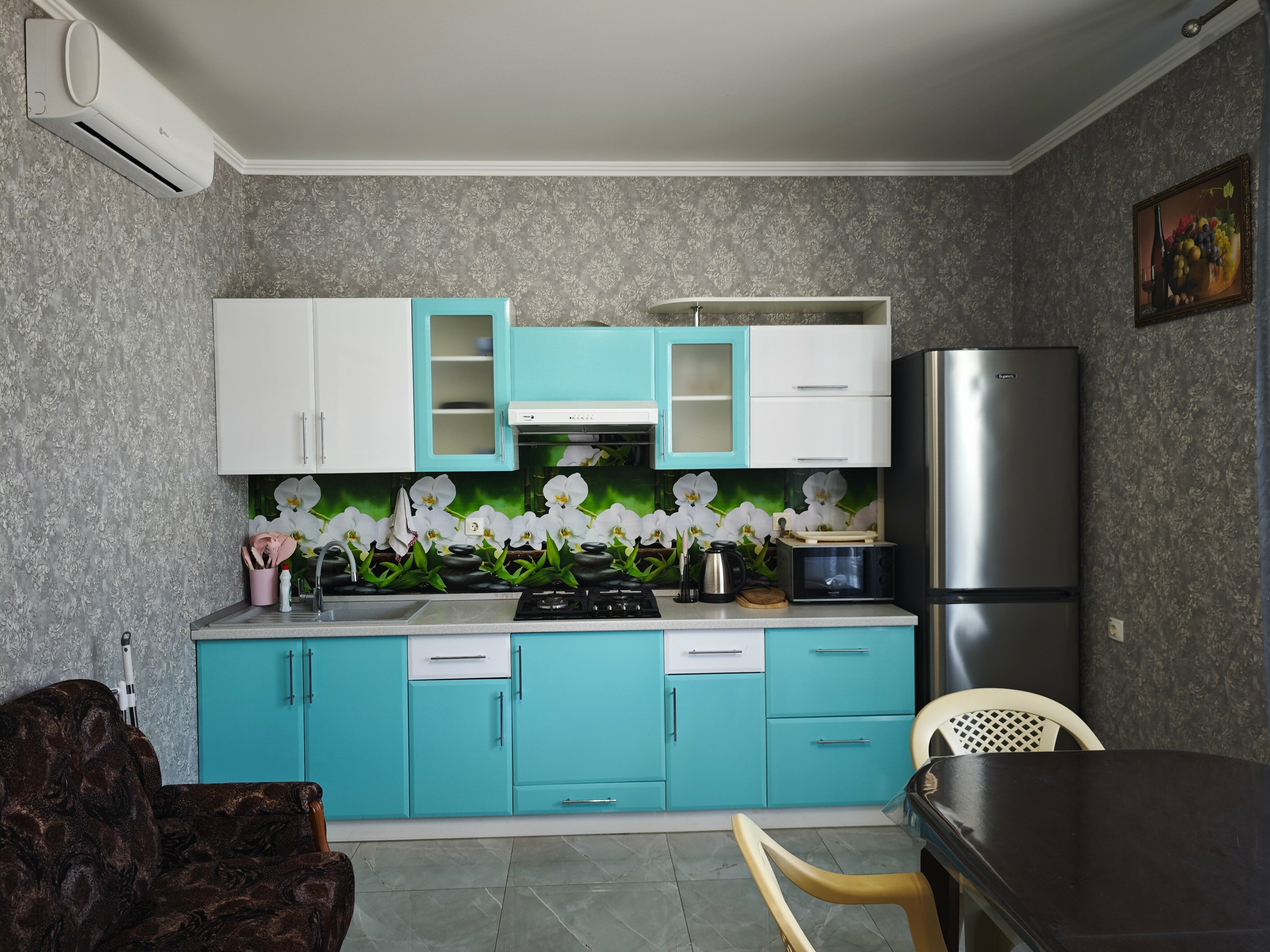 2х комнатные апартаменты с кухней и балконом