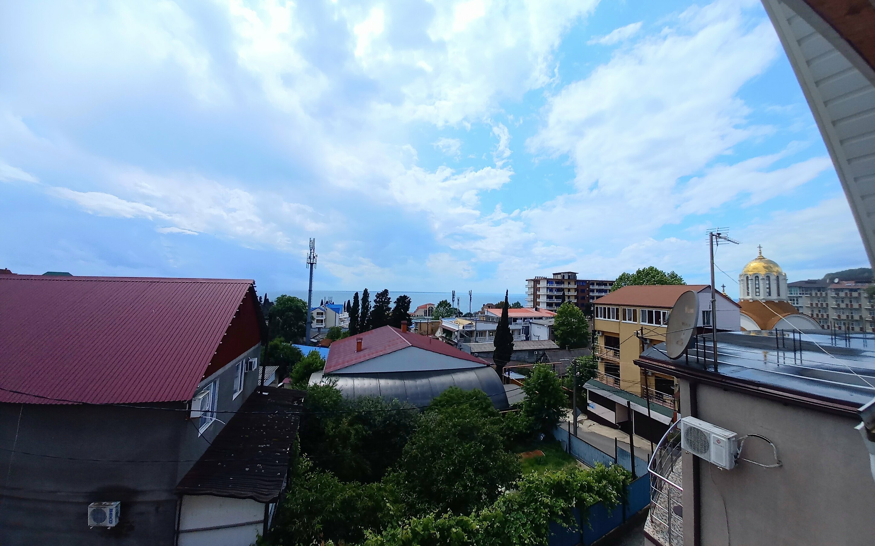 Полулюкс с балконом и видом на море.