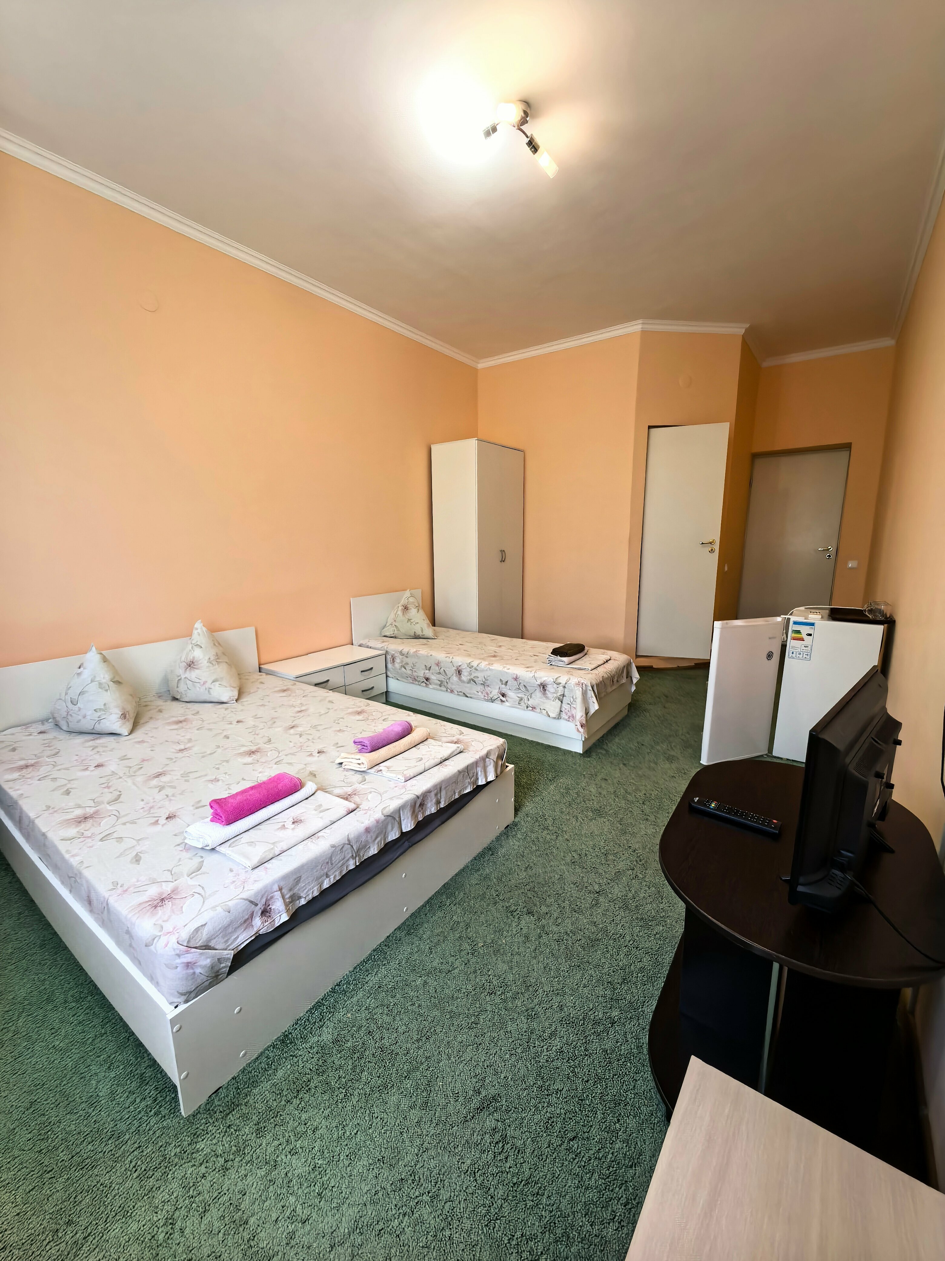 3х местный стандарт ( двуспальная и односпальная кровать)