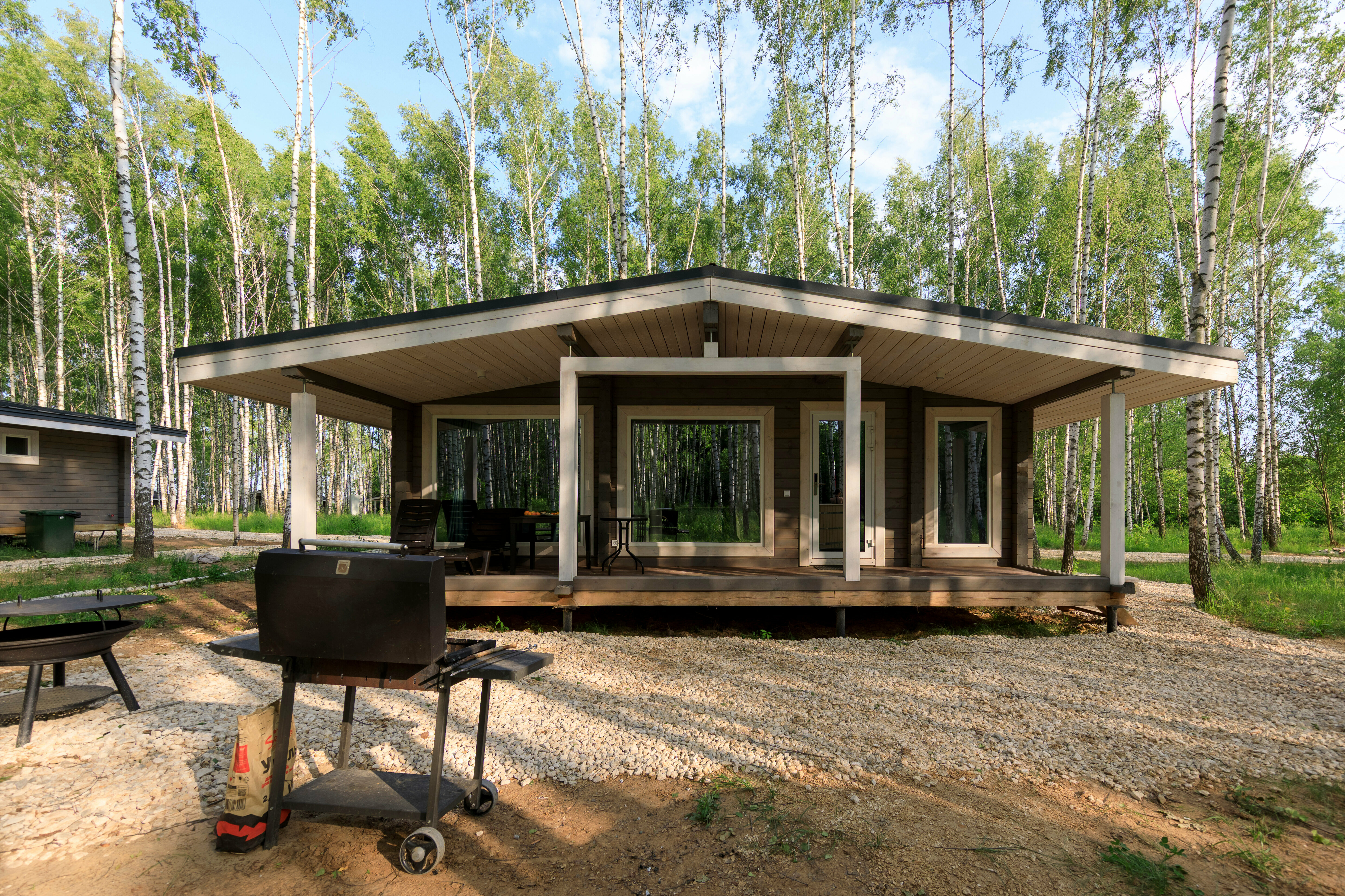 Трехместный номер с террасой