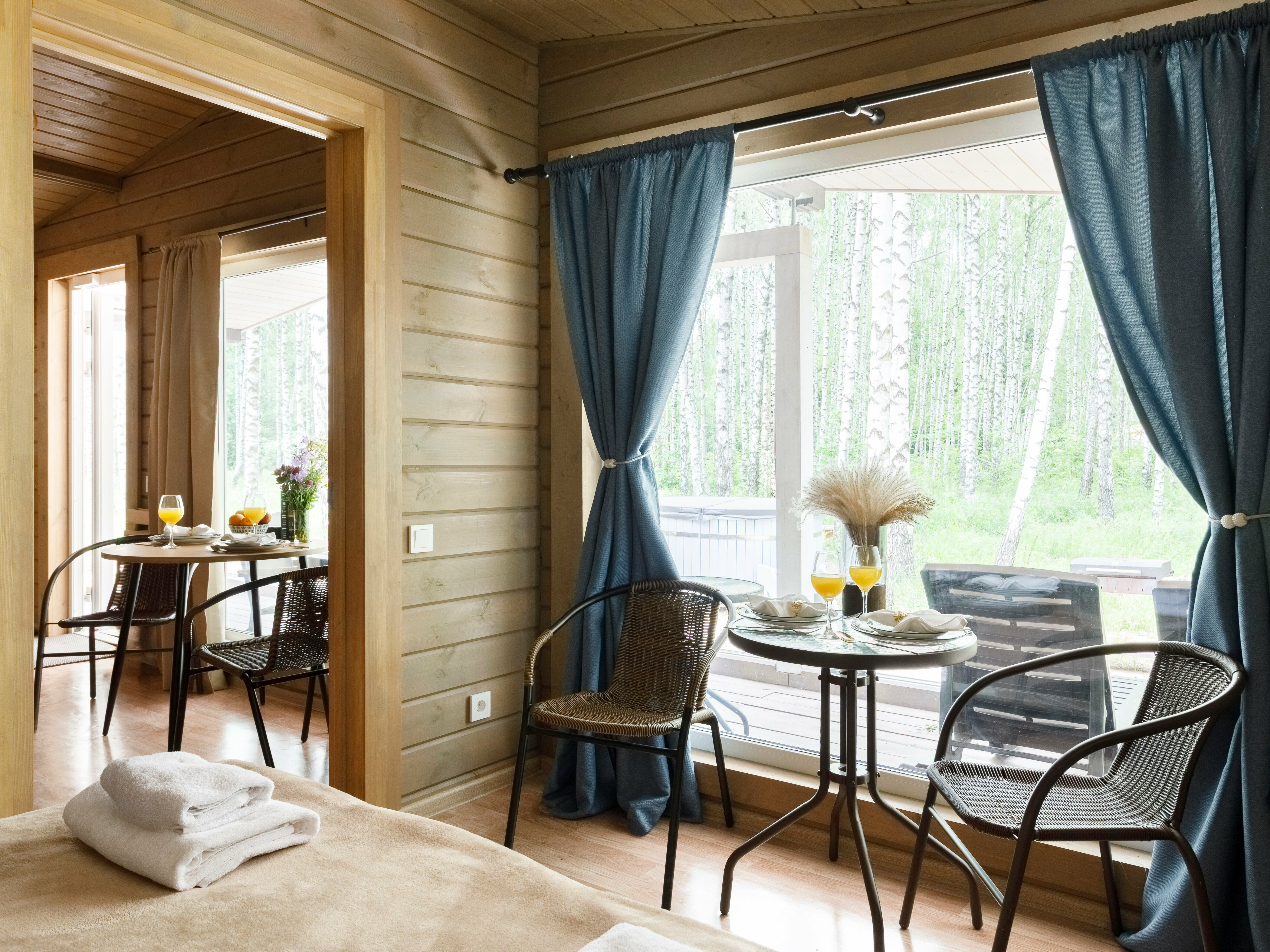 Домик четырехместный рядом с купелью