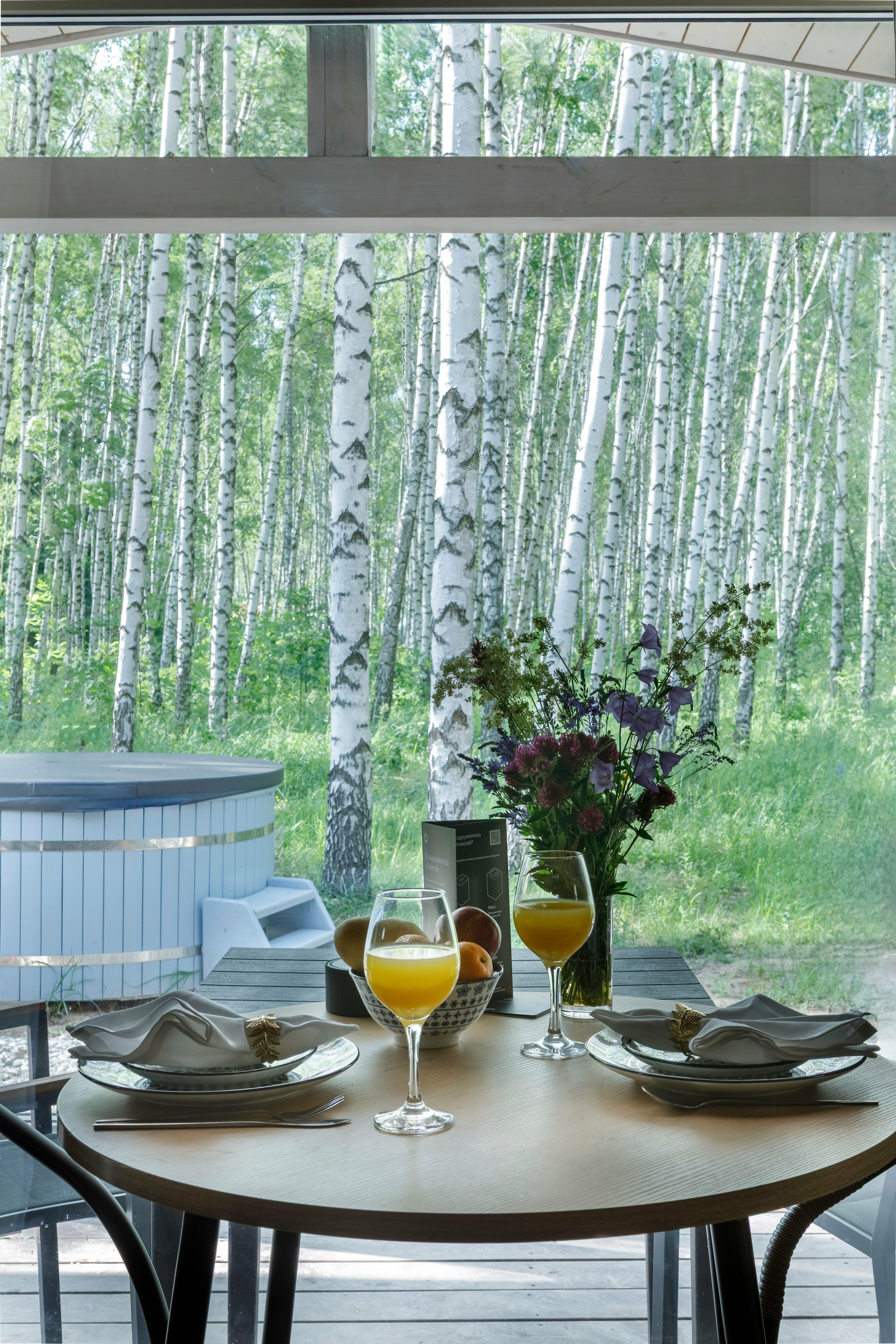 Домик четырехместный рядом с купелью