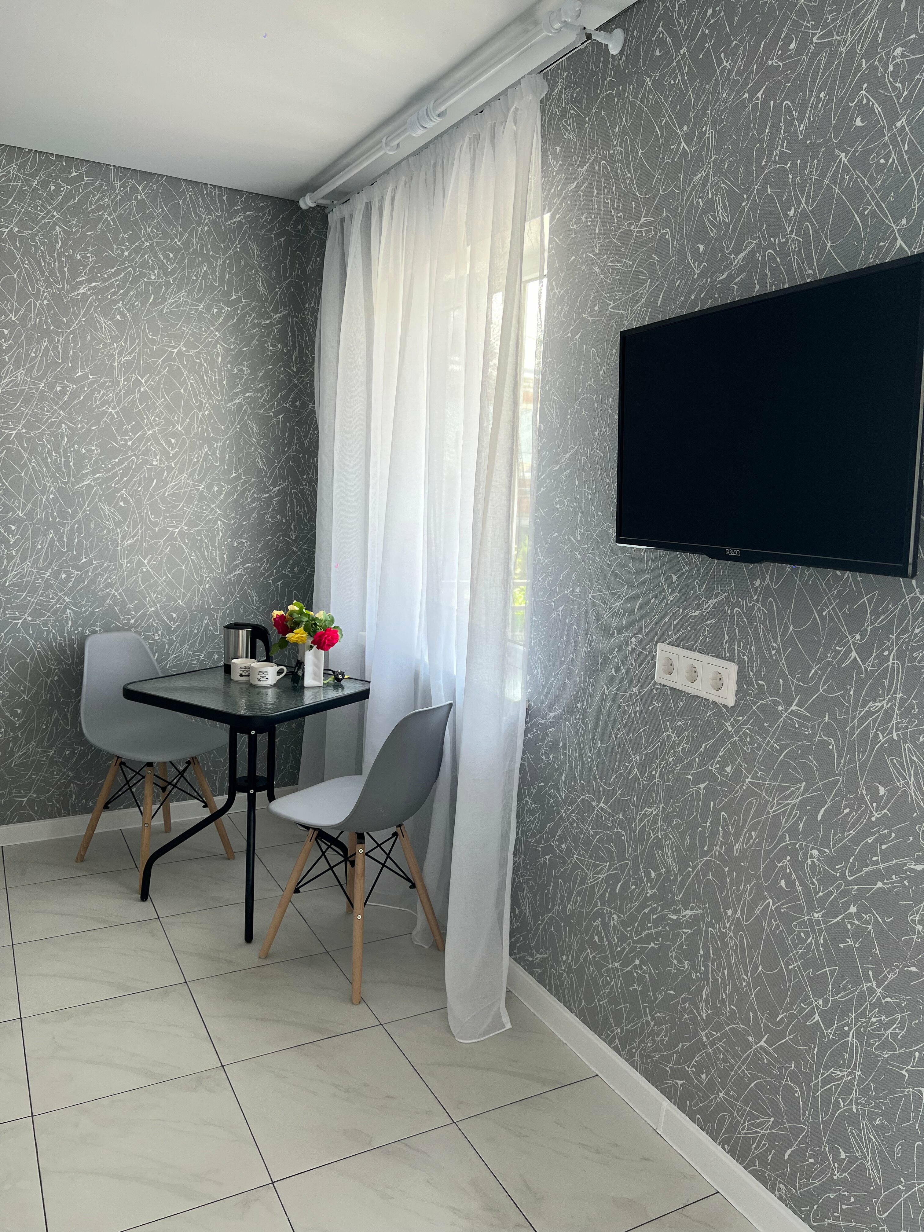 Двухместный номер с 1 кроватью и балконом