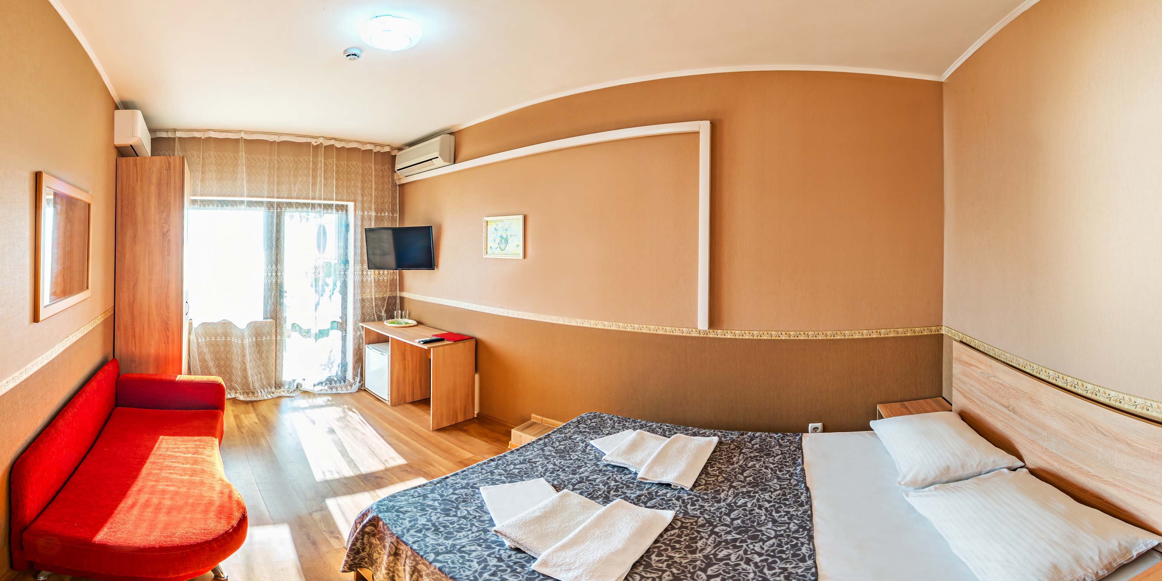 Стандартный двухместный номер с 1 кроватью или 2 отдельными кроватями