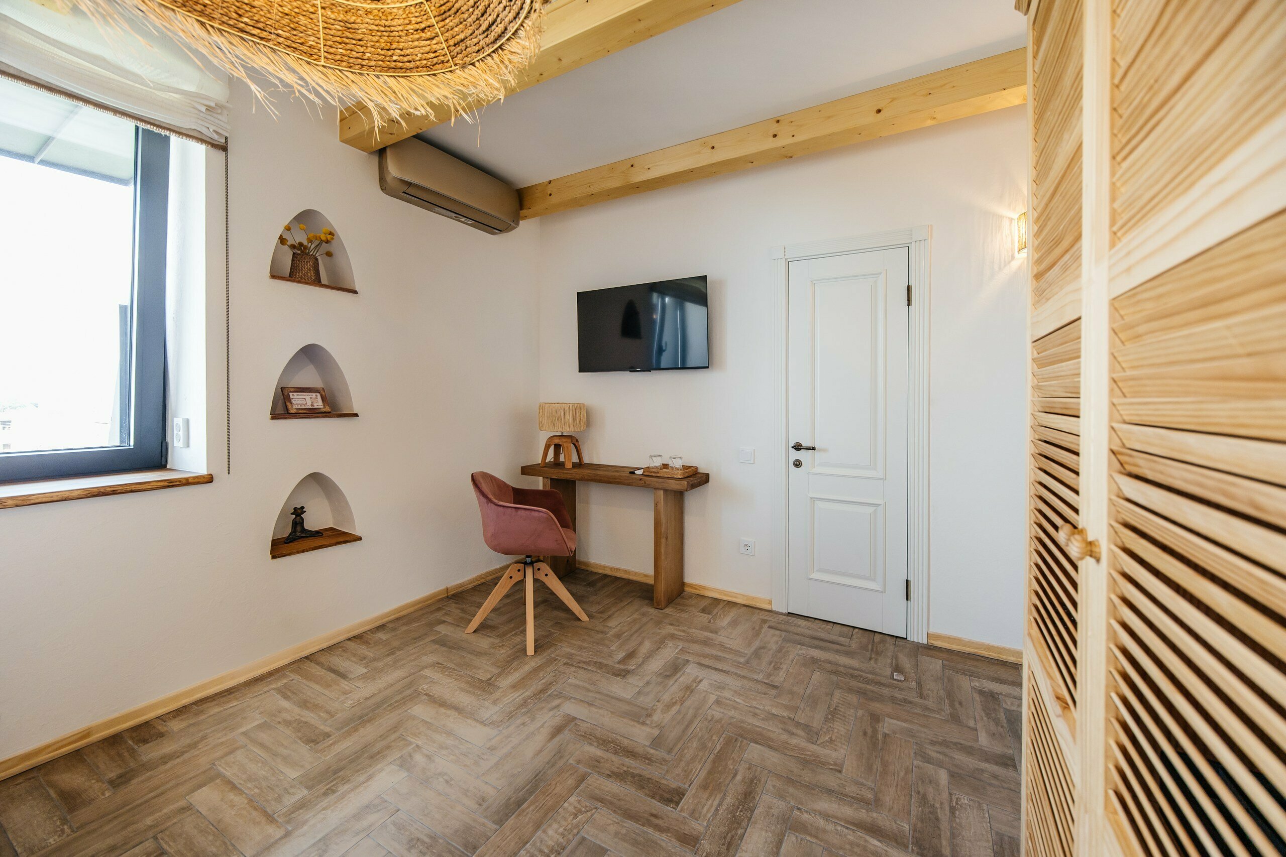 Двухместный номер с 1 кроватью и террасой