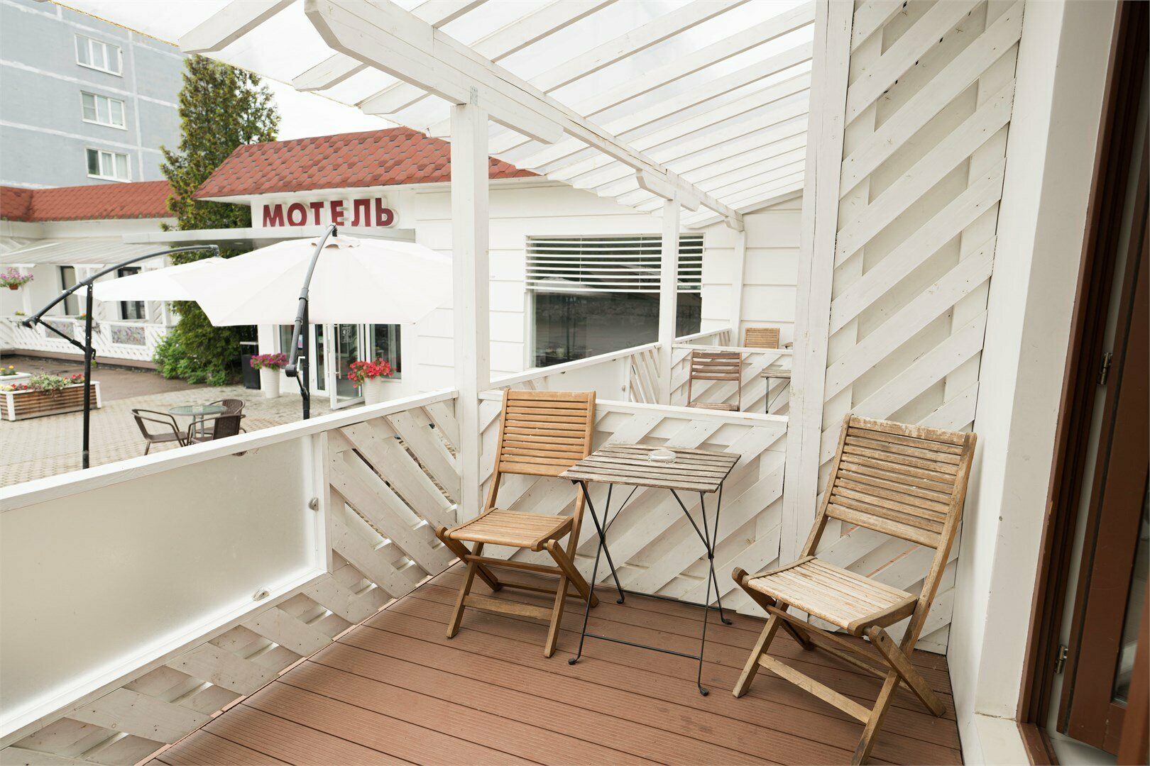 Двухместный номер "Комфорт" с 1 кроватью и балконом