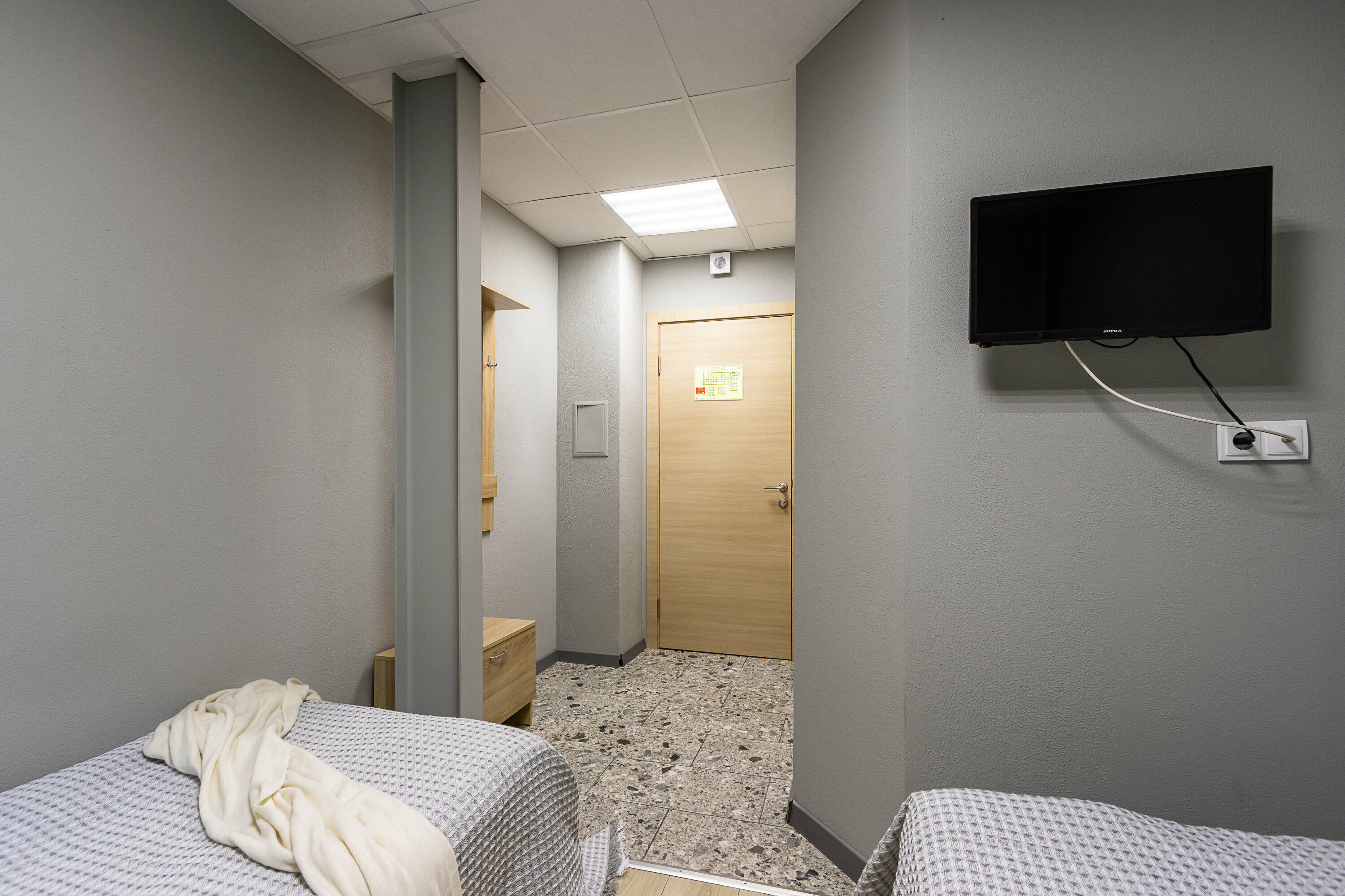 Стандартный номер с 2 кроватями и собственной ванной