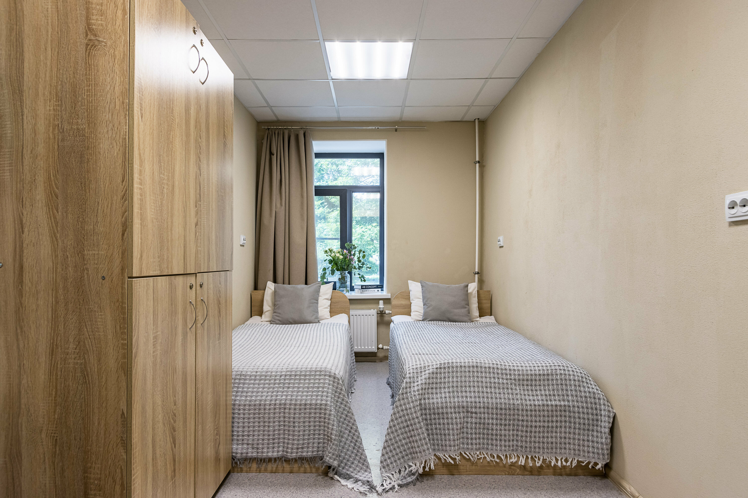 Стандартный номер с общей ванной комнатой