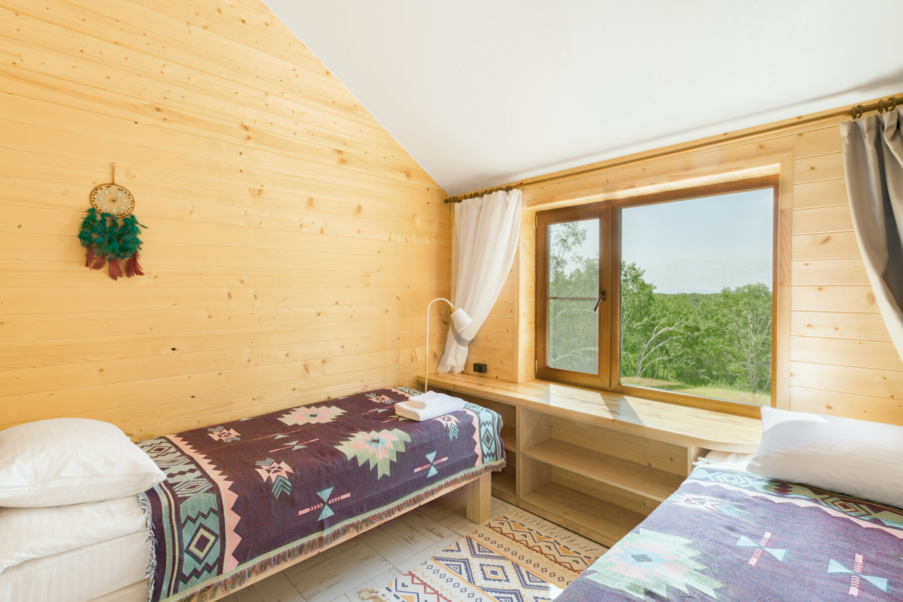 Улучшенный двухместный номер с 2 отдельными кроватями, вид на море