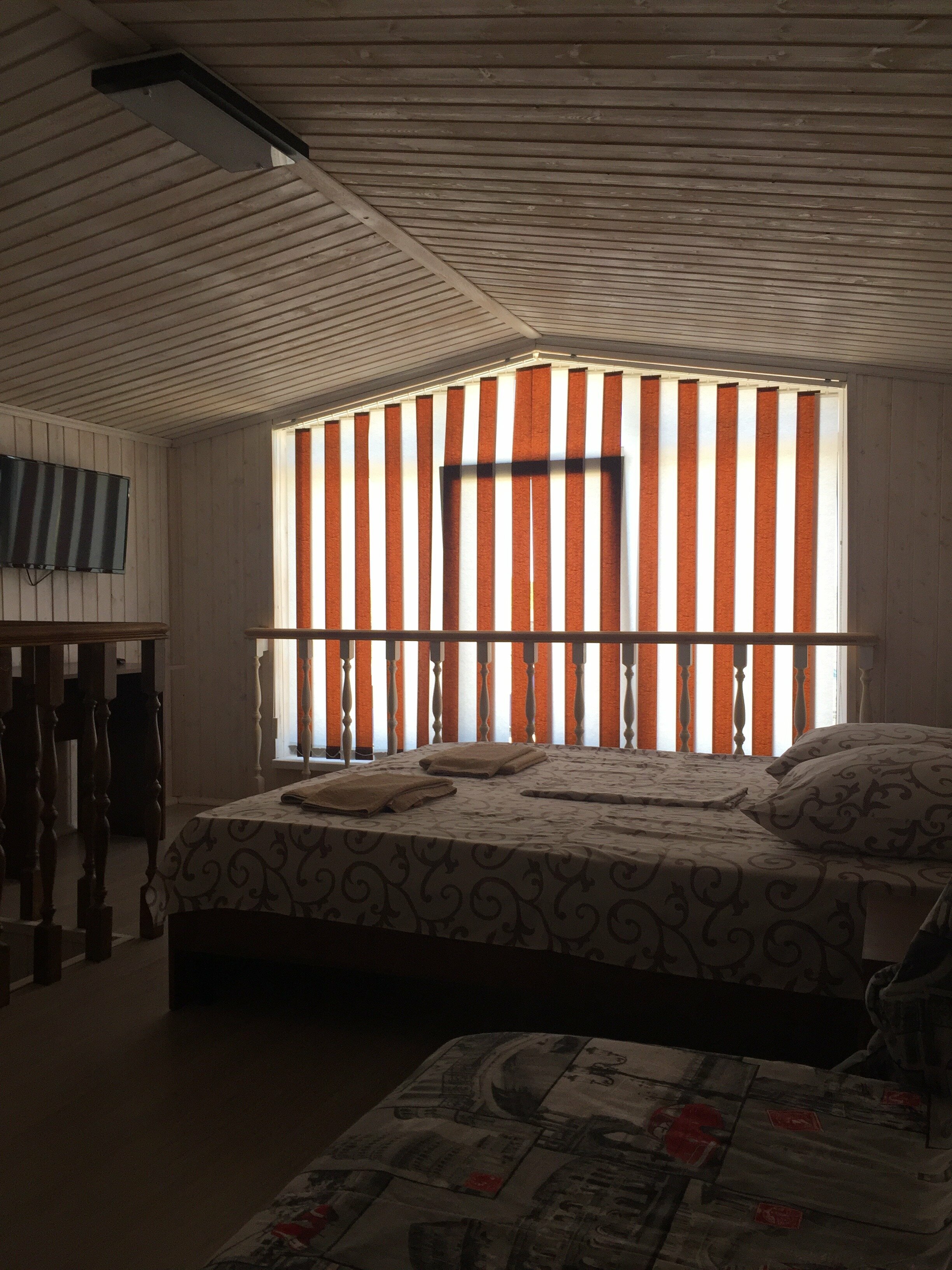 Двухуровневый четырехместный номер