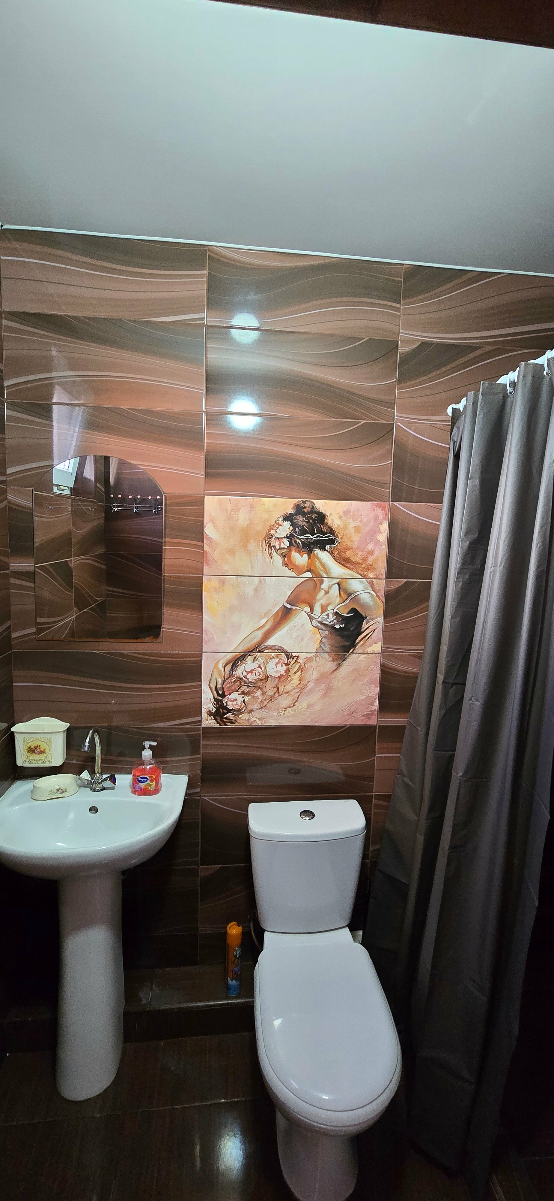 Двухместный номер с 1 кроватью и видом на горы