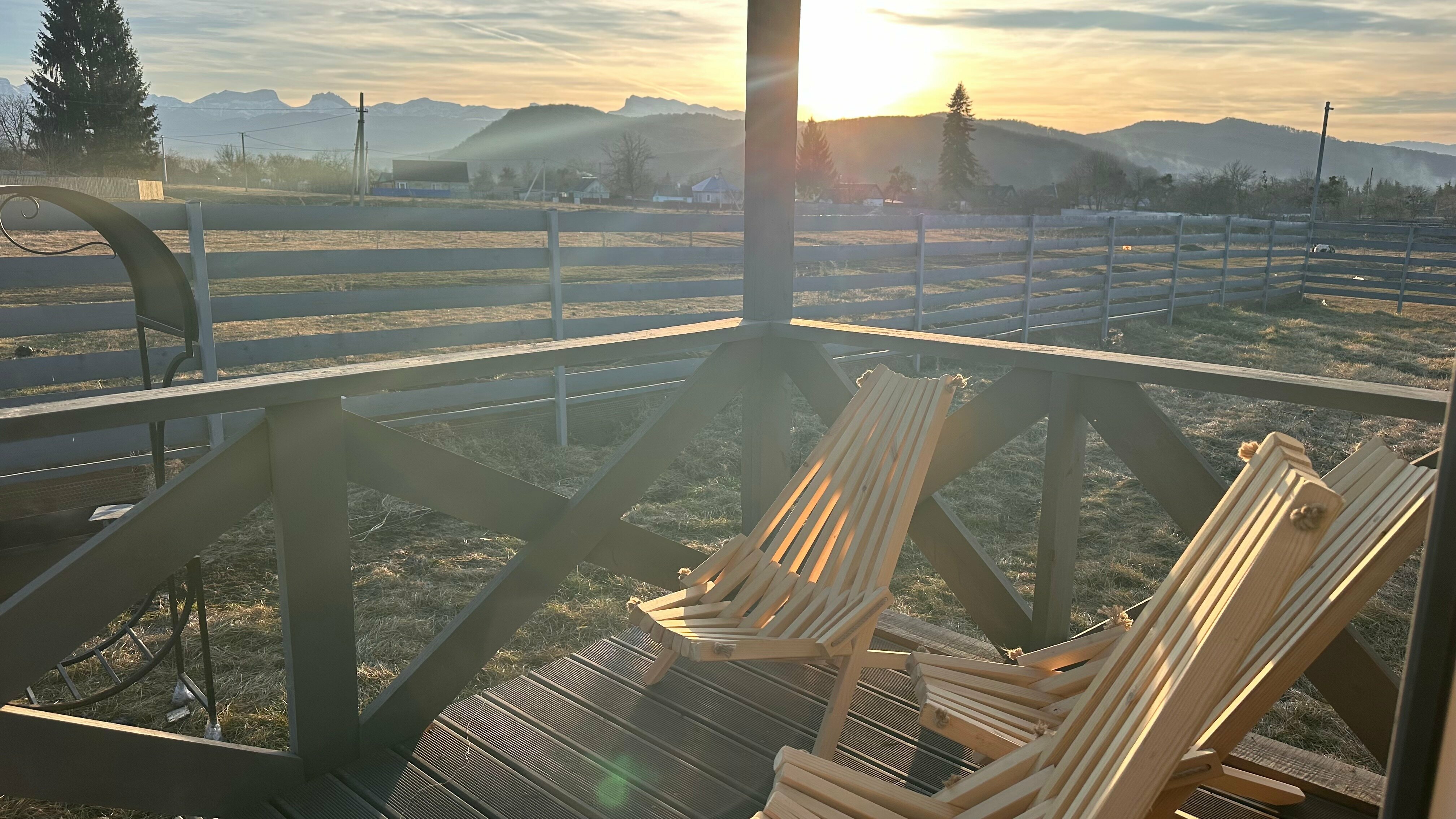 Коттедж с видом на горы