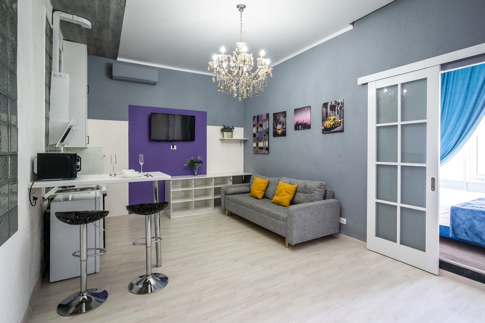 Пентхаус с видом на горы