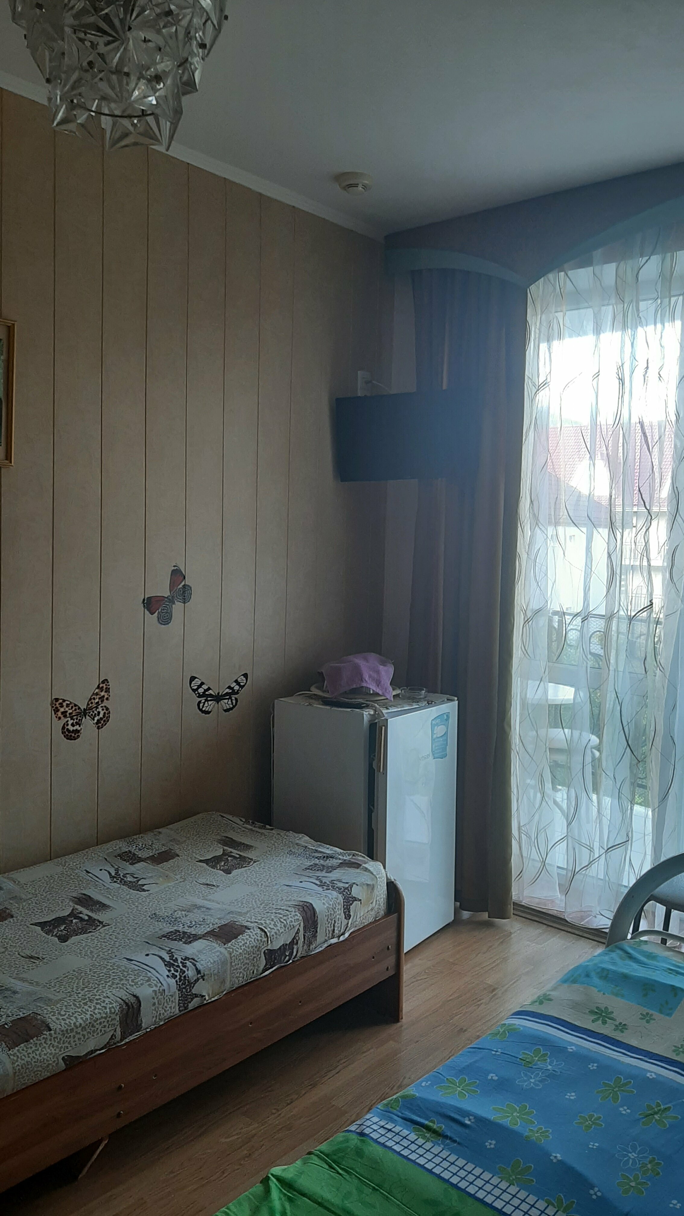 Трехместный номер с балконом