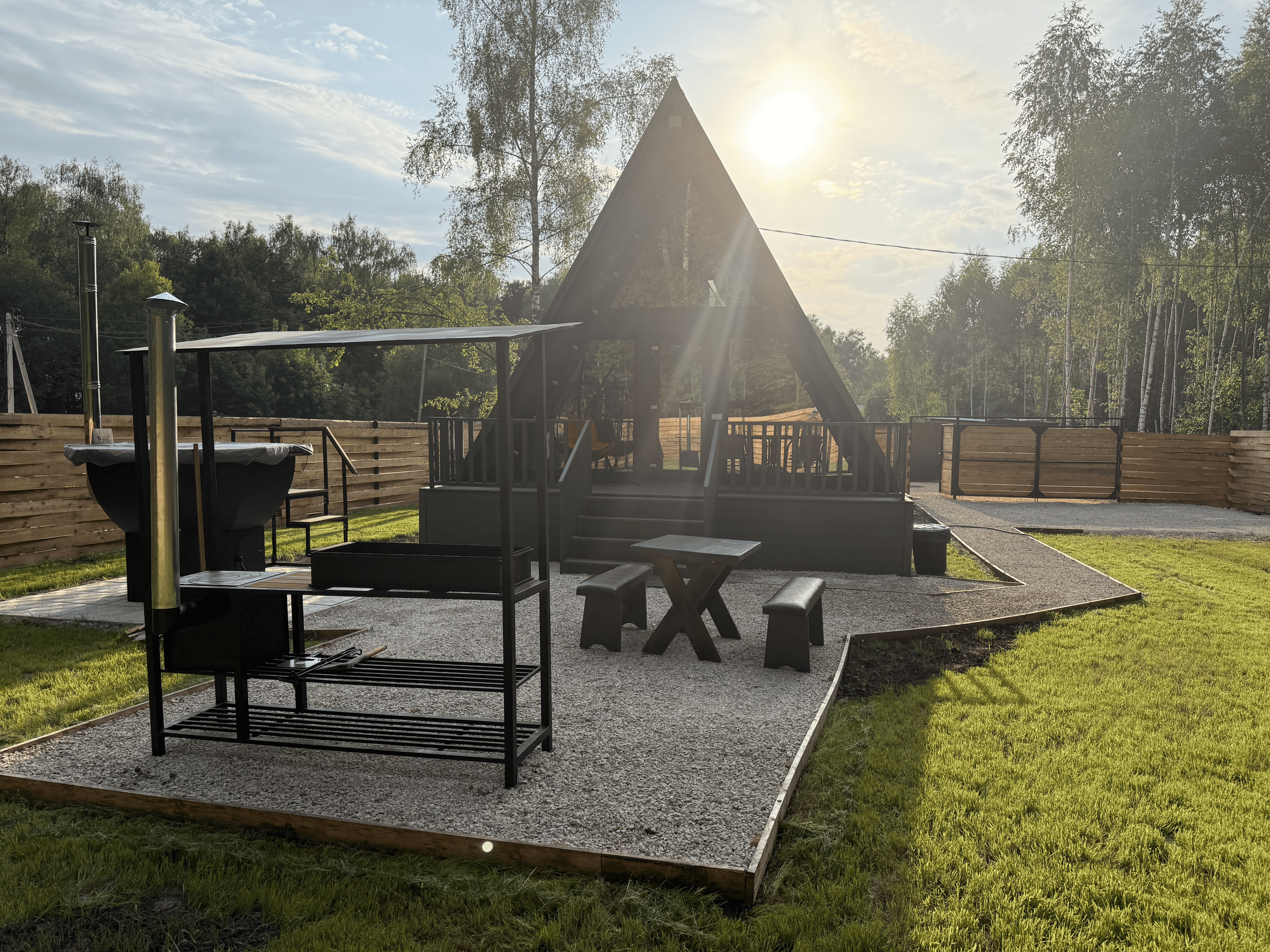 Дом с видом на лес