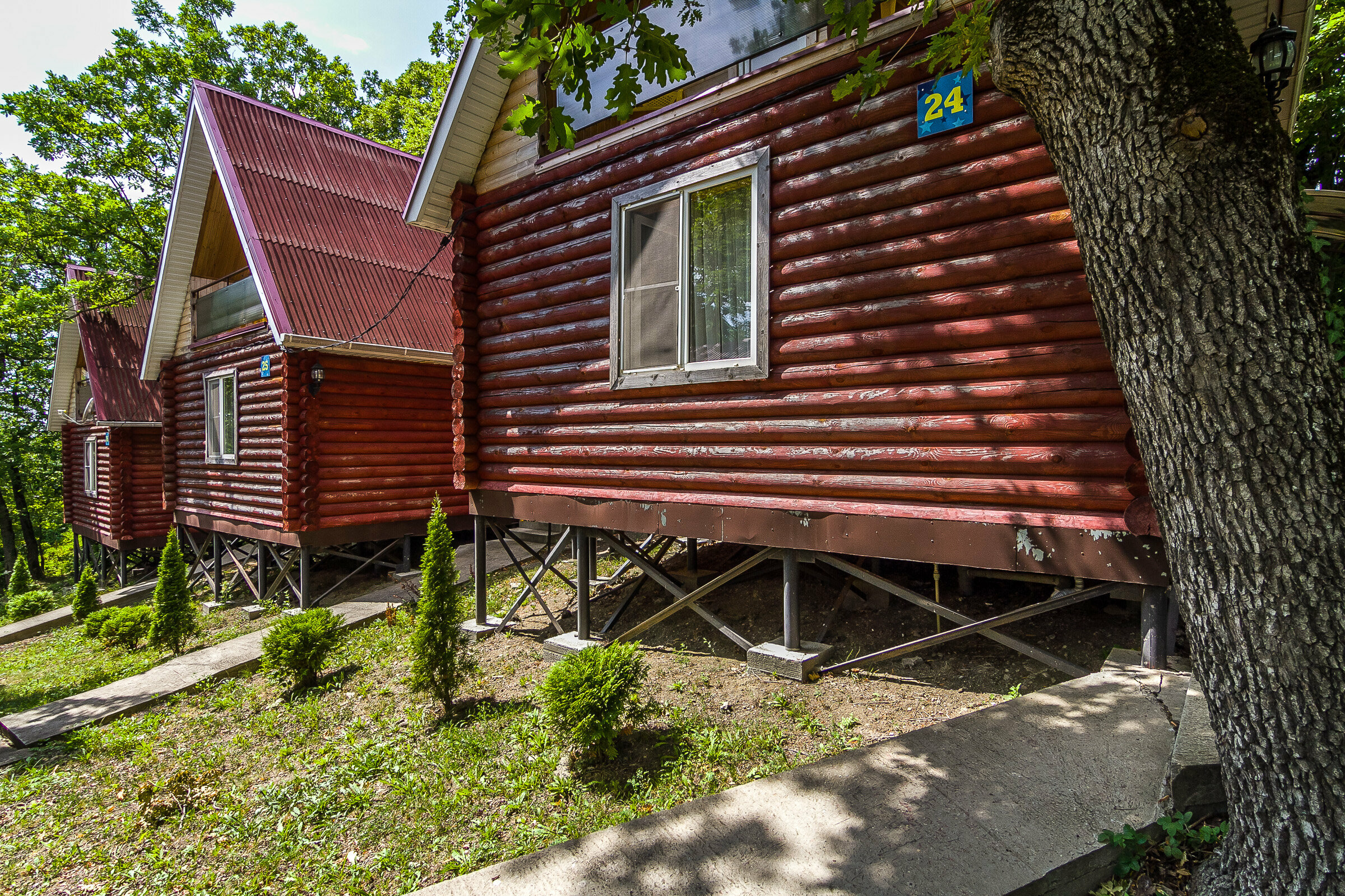 полулюкс из бруса