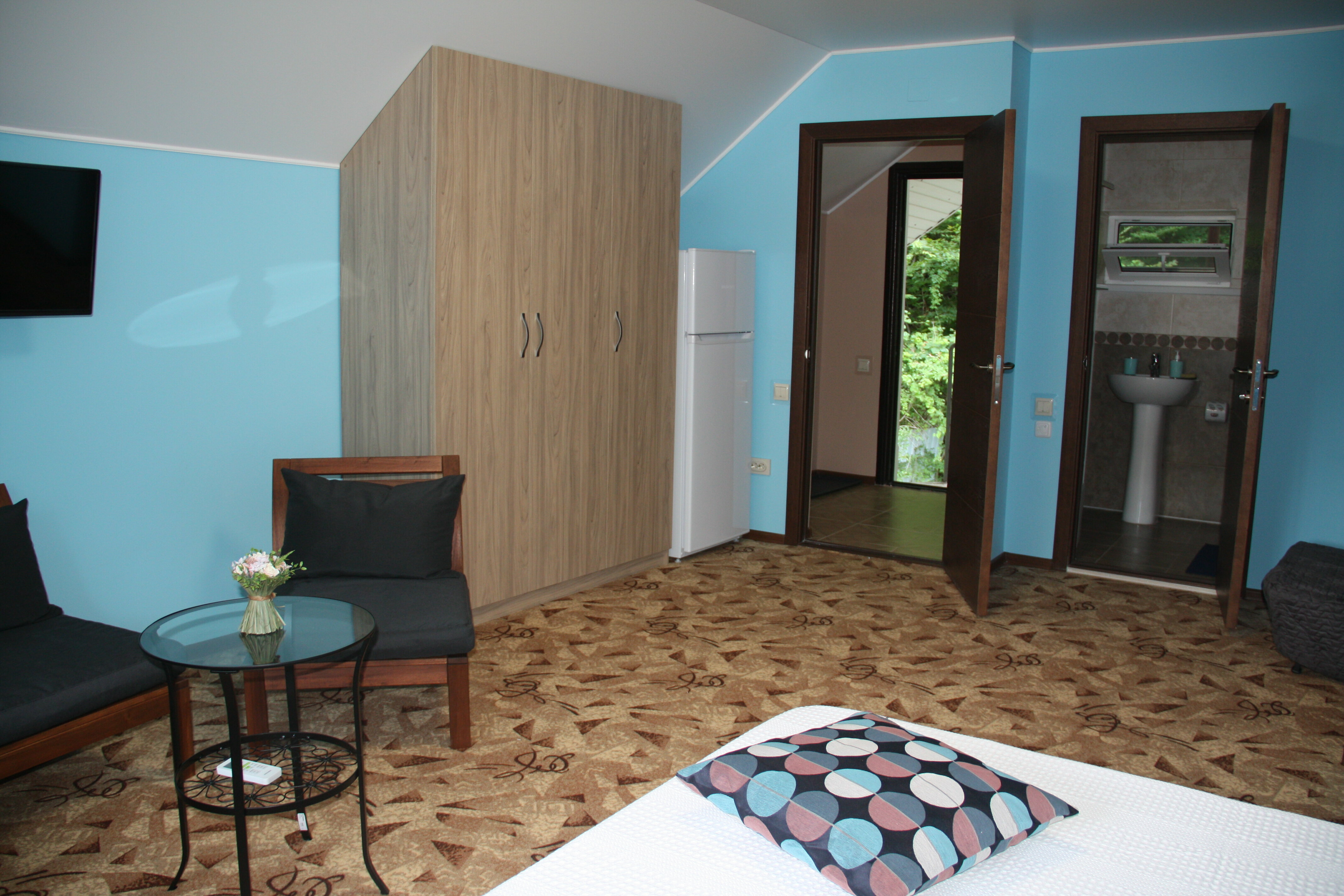 Номер-студия с видом на море