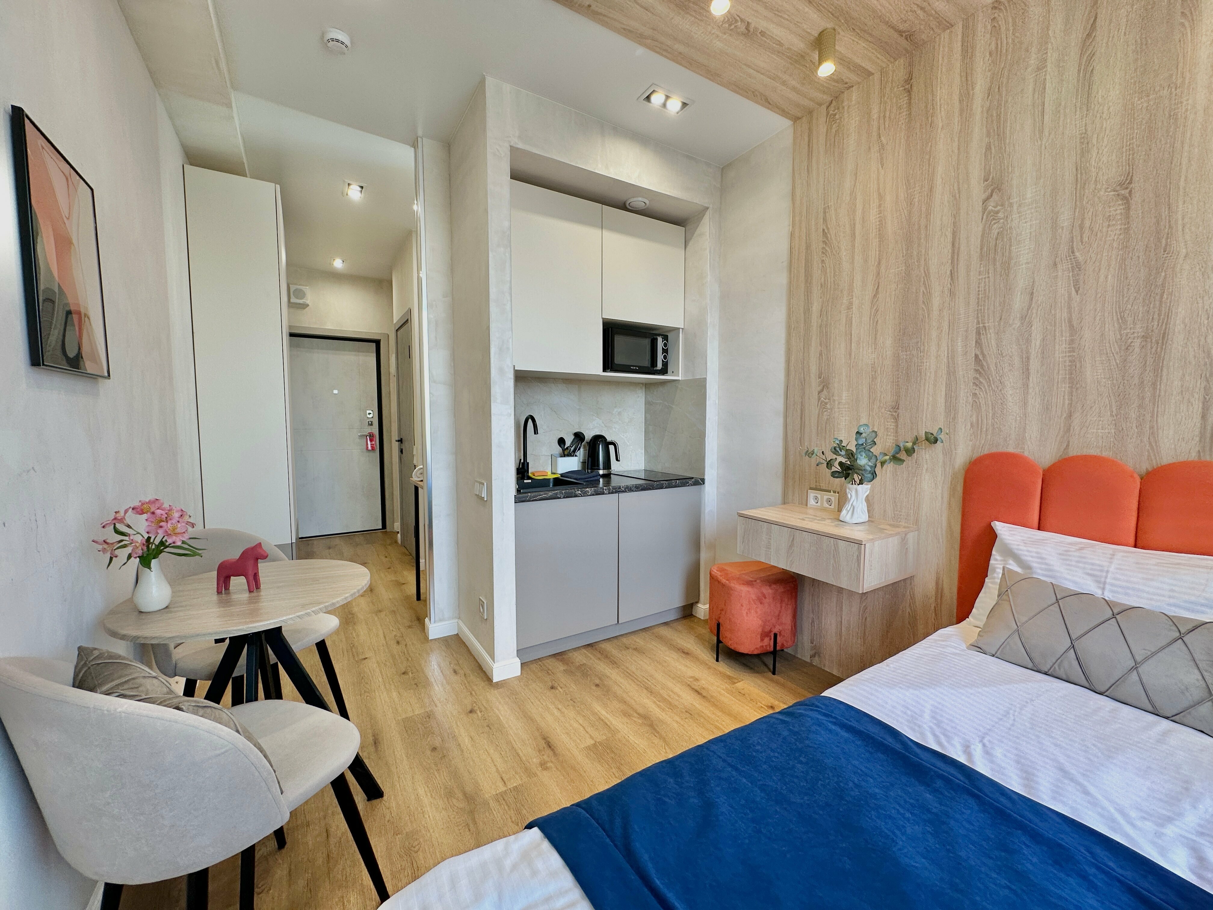 Студия 1-спальная (1 чел)