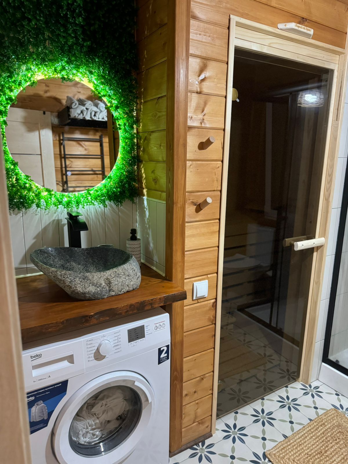 Гостевой дом с чаном и сауной