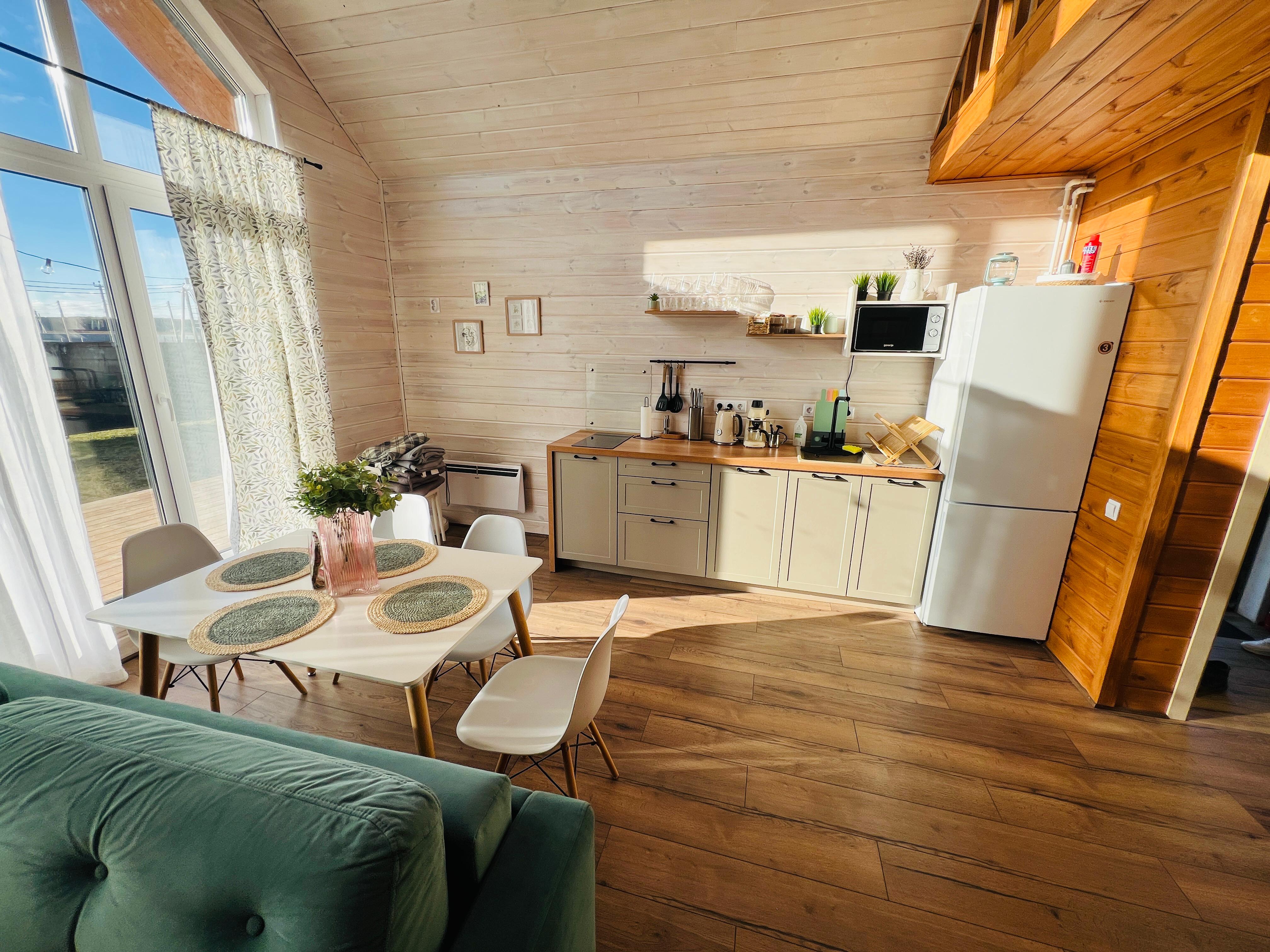 Гостевой дом с чаном и сауной