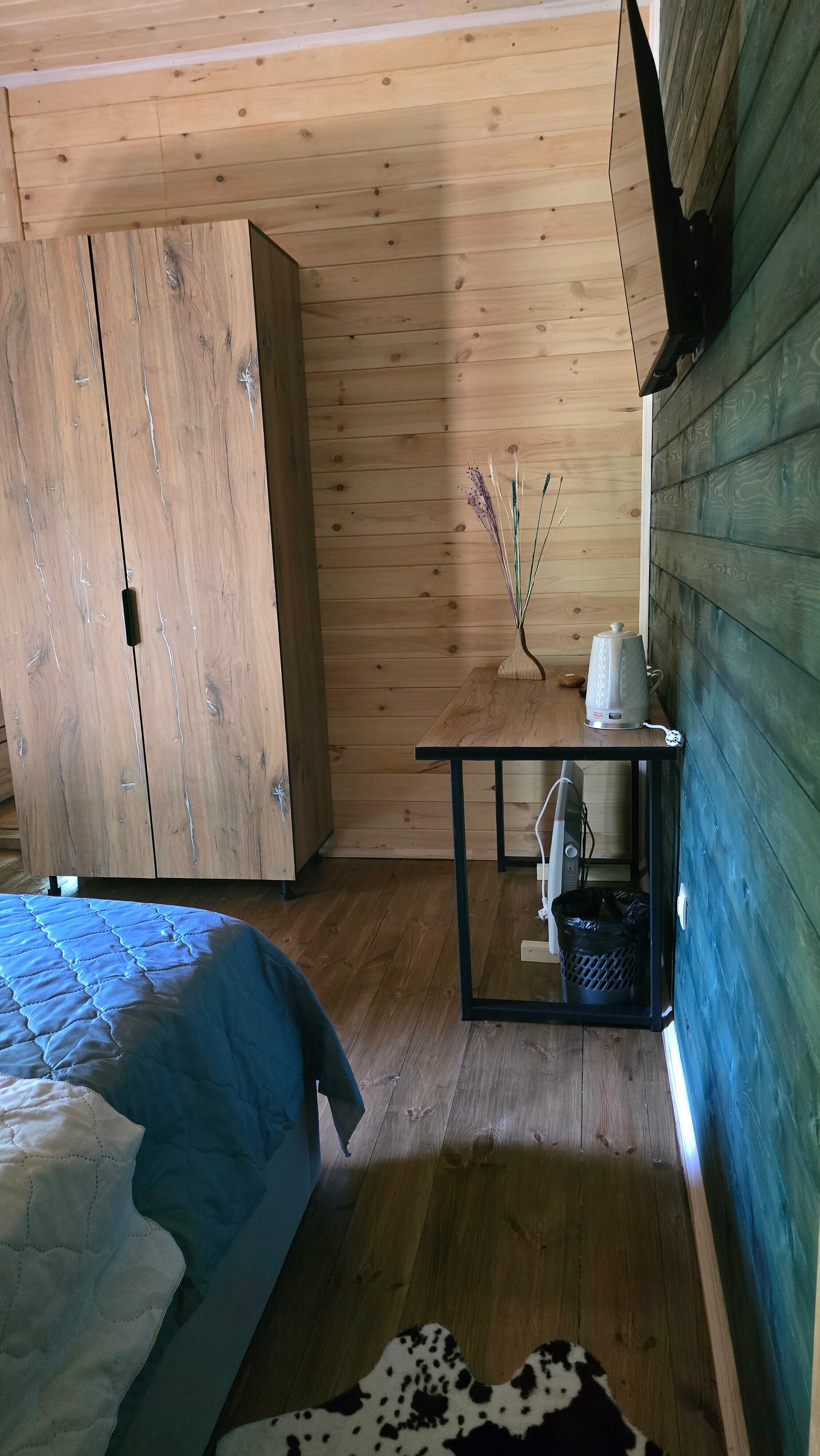 Двухместный номер с 1 кроватью и видом на горы