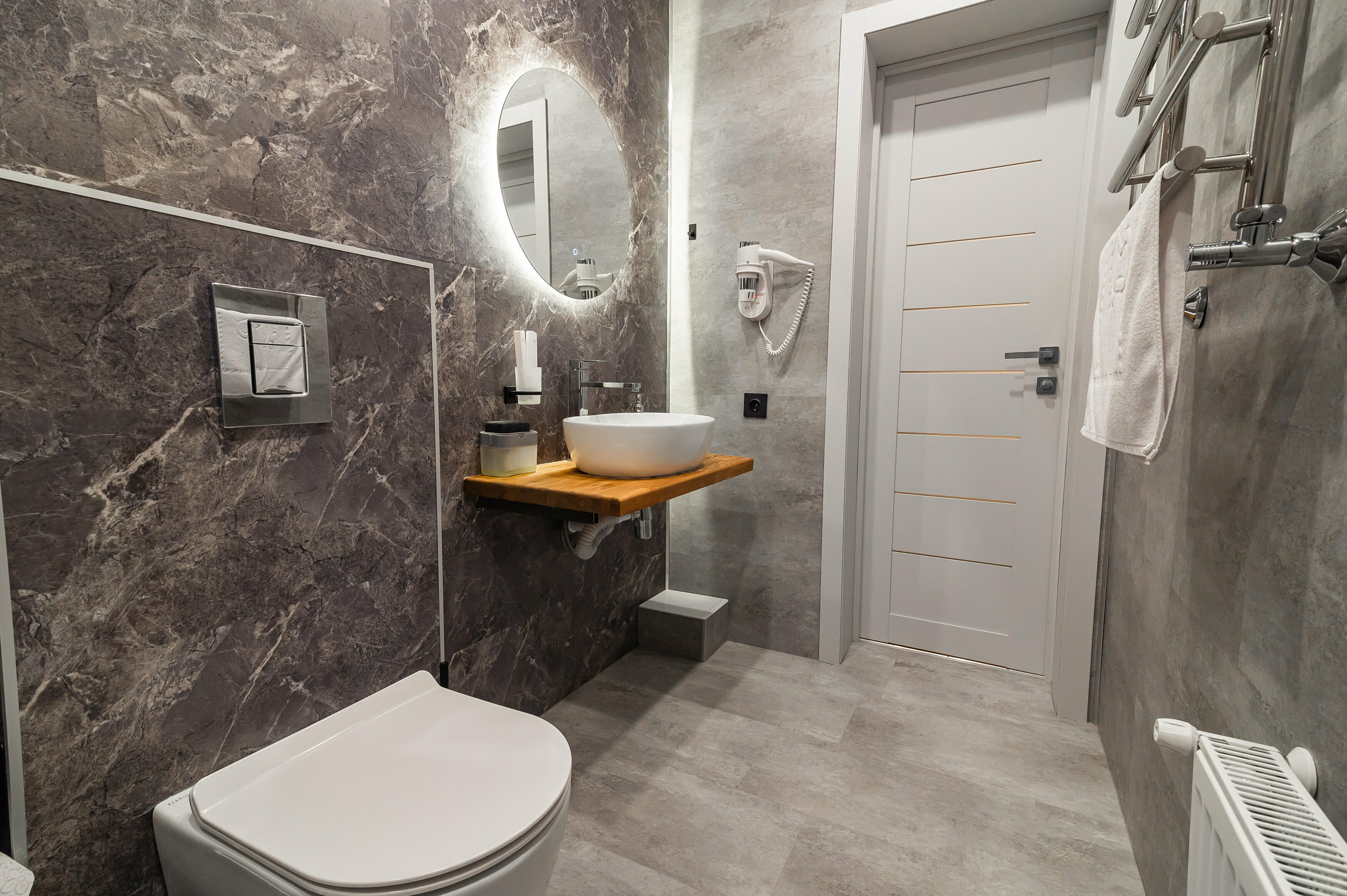 Двухместный номер с 1 кроватью и балконом