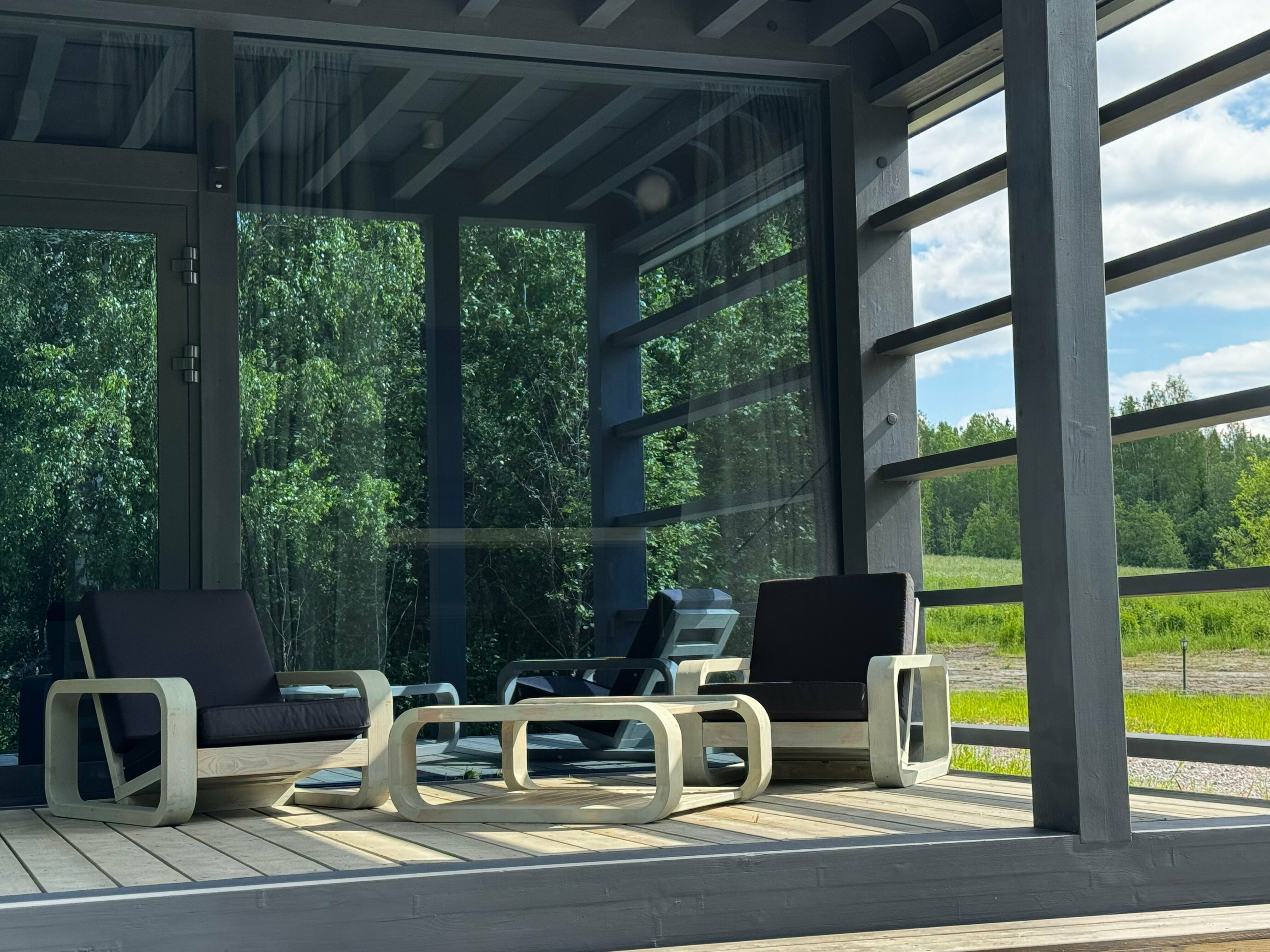 Дом с видом на лес