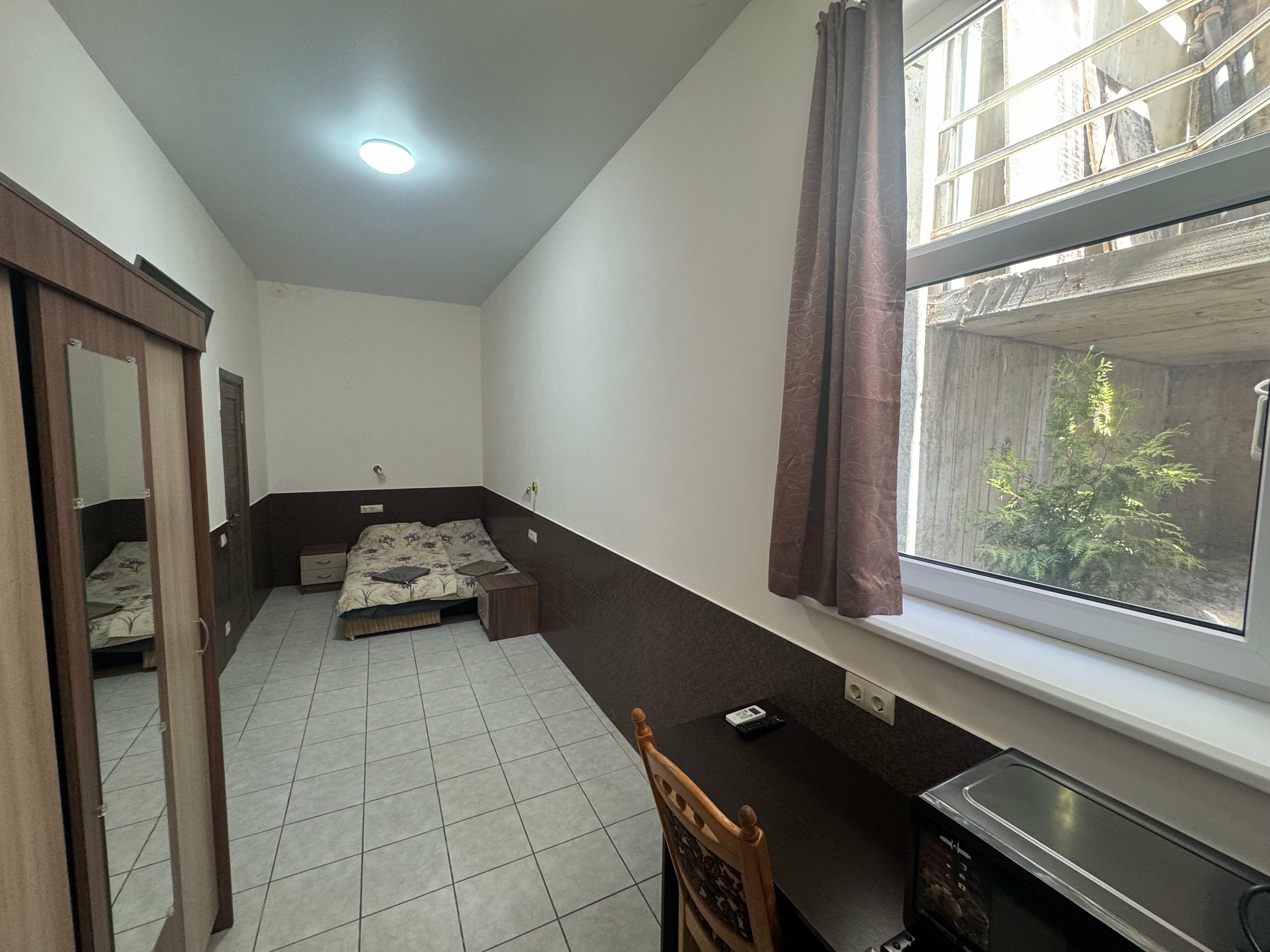 Двухместный номер с 1 кроватью и видом на сад