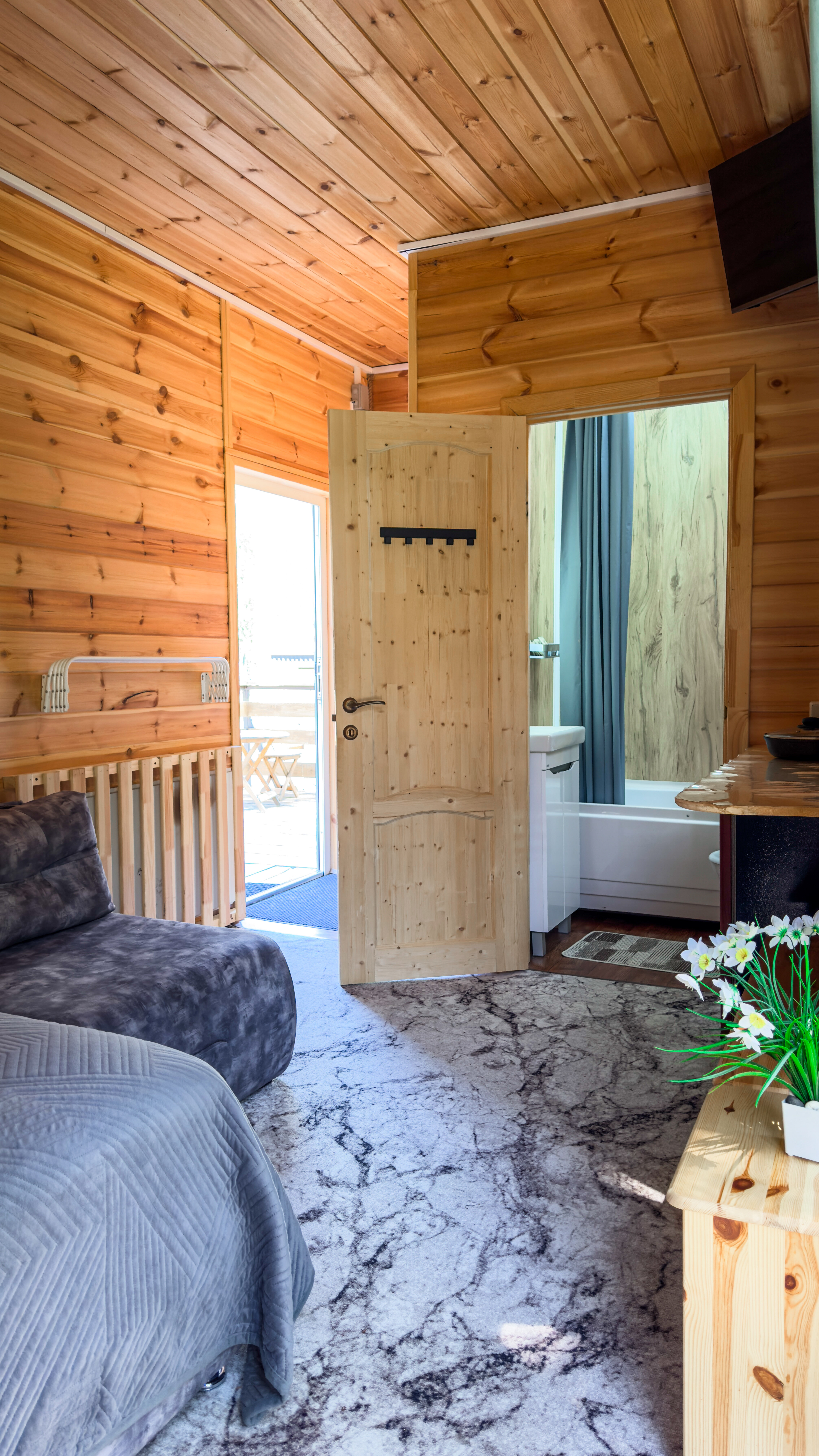 Двухместный номер с 1 кроватью или 2 отдельными кроватями и собственной ванной комнатой