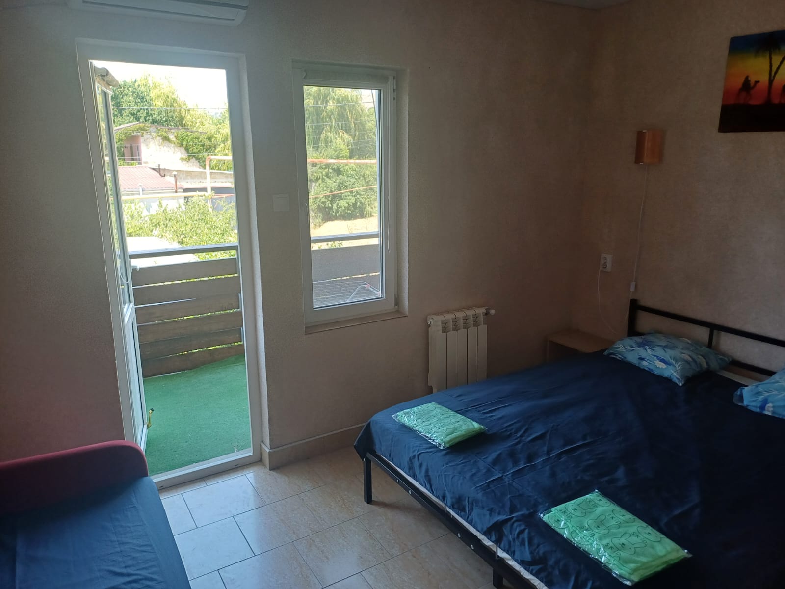 3х местный комфорт с балконом и видом на горы