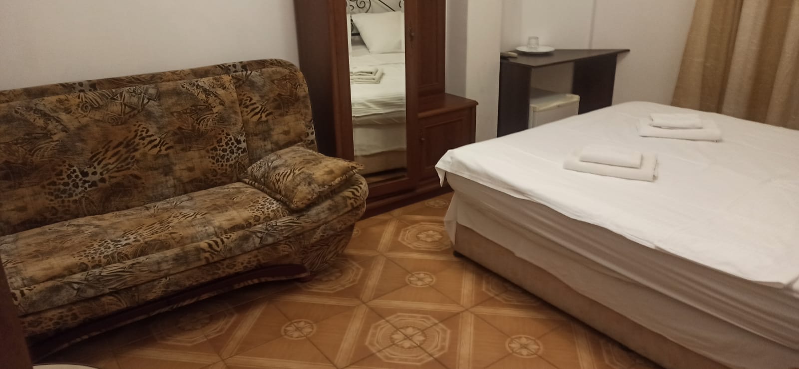 Двухместный номер с 1 кроватью и видом на море