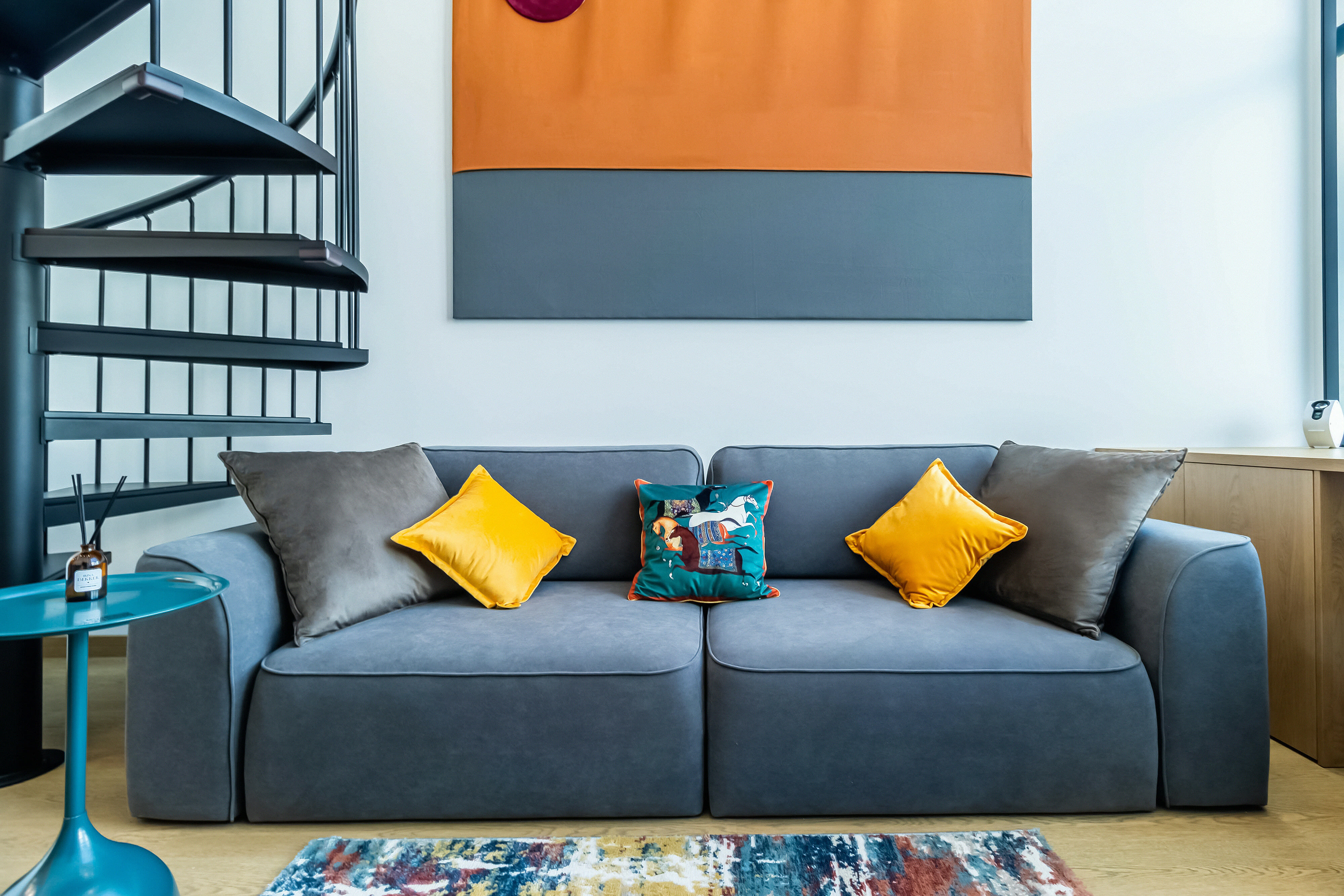 Двухуровневые апартаменты  с видом на Волгу