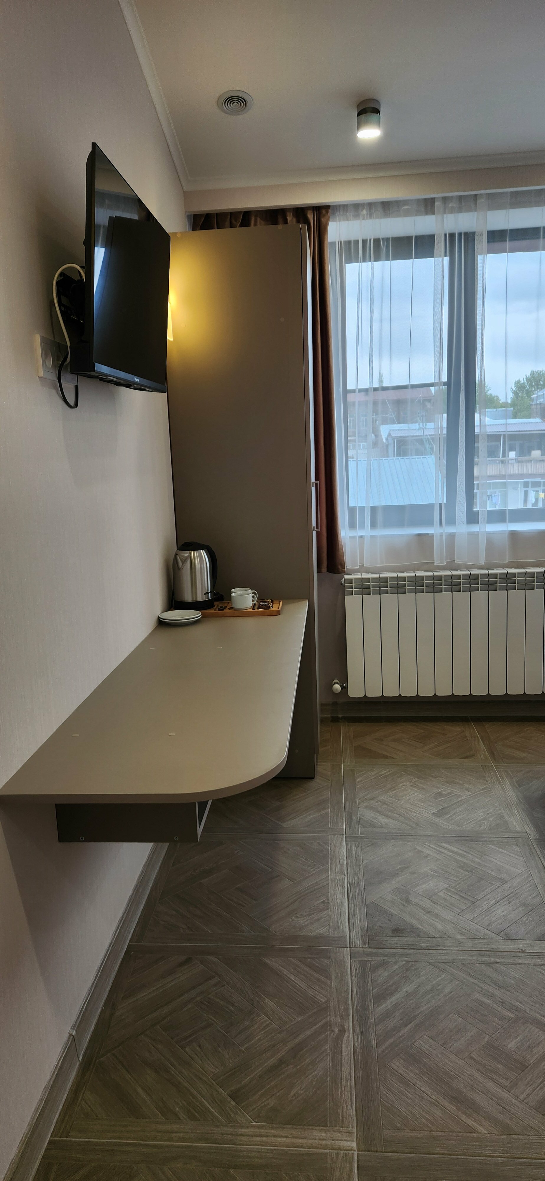 Двухместный номер с 1 кроватью или 2 отдельными кроватями, вид на город